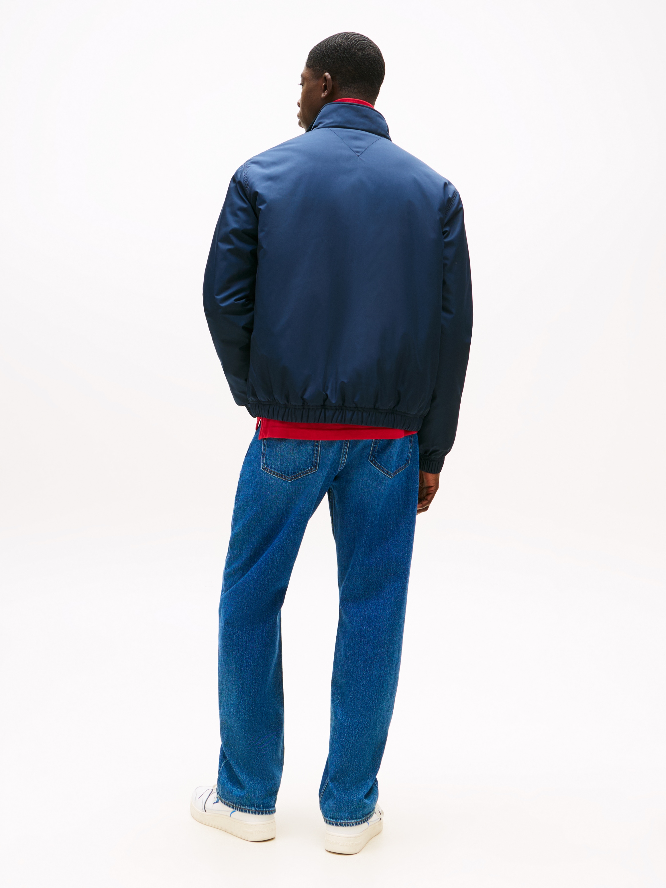 Tommy Jeans Blouson »TJM ESSENTIAL PADDED JACKET EXT«, glänzend, Stretchbündchen, Stehkragen
