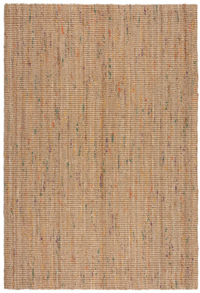 FLAIR RUGS Teppich "Jute Boucle" rechteckig 7 mm Höhe aus 100% Jute, mit Fr günstig online kaufen