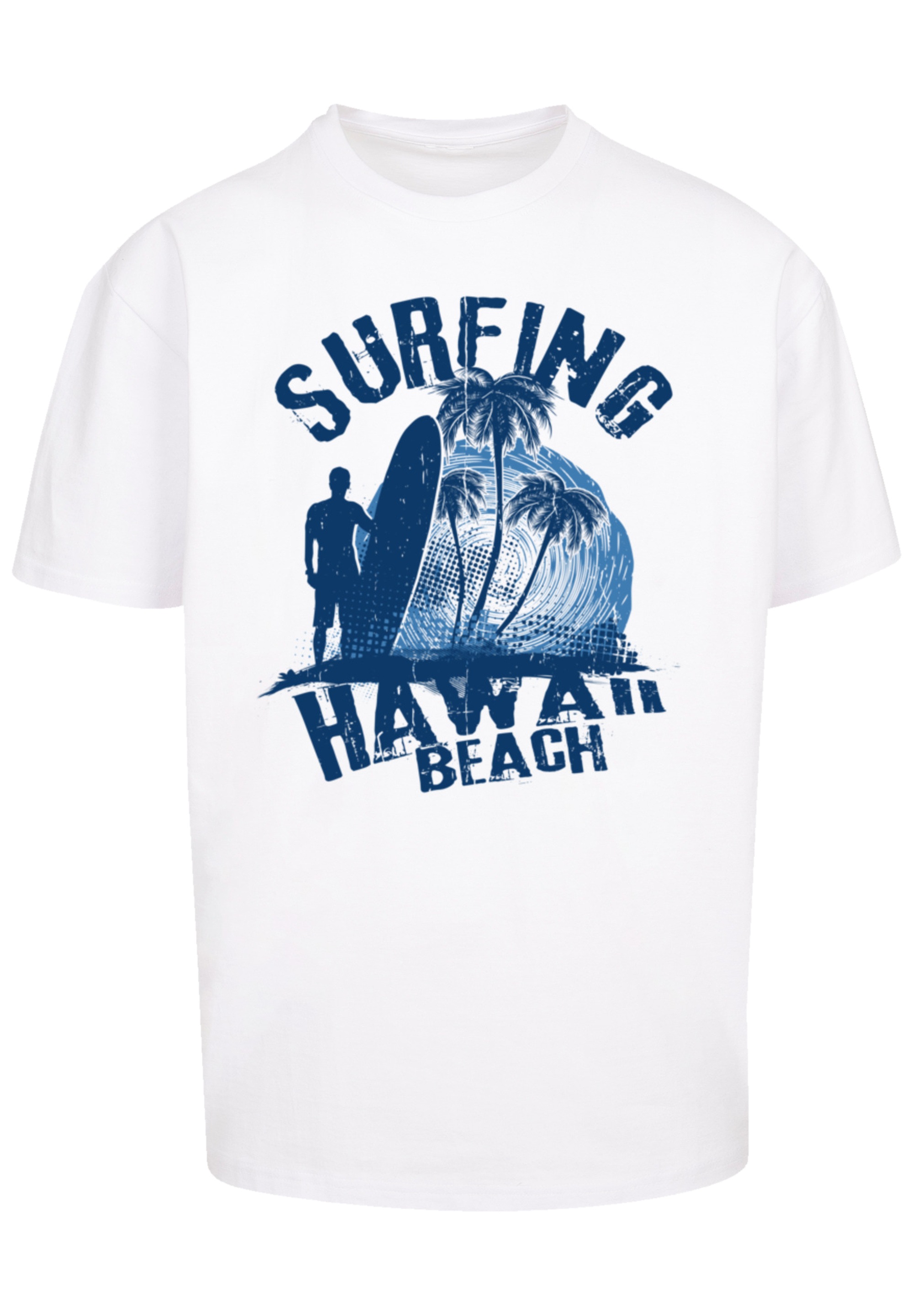 F4NT4STIC T-Shirt »Hawaii Surf Beach Summer«, Premium Qualität
