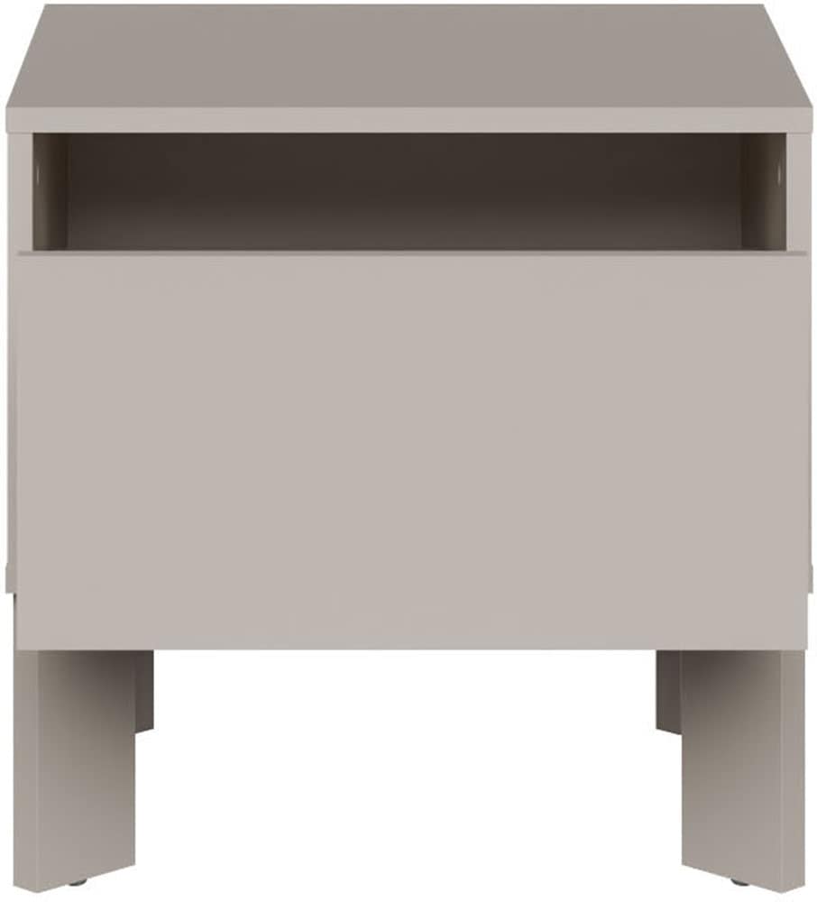 FORTE Nachtkommode »Tahoe Nachtkommode, grifflos, Schubkasten« B/H/T 48,2/47,5/41,4 cm