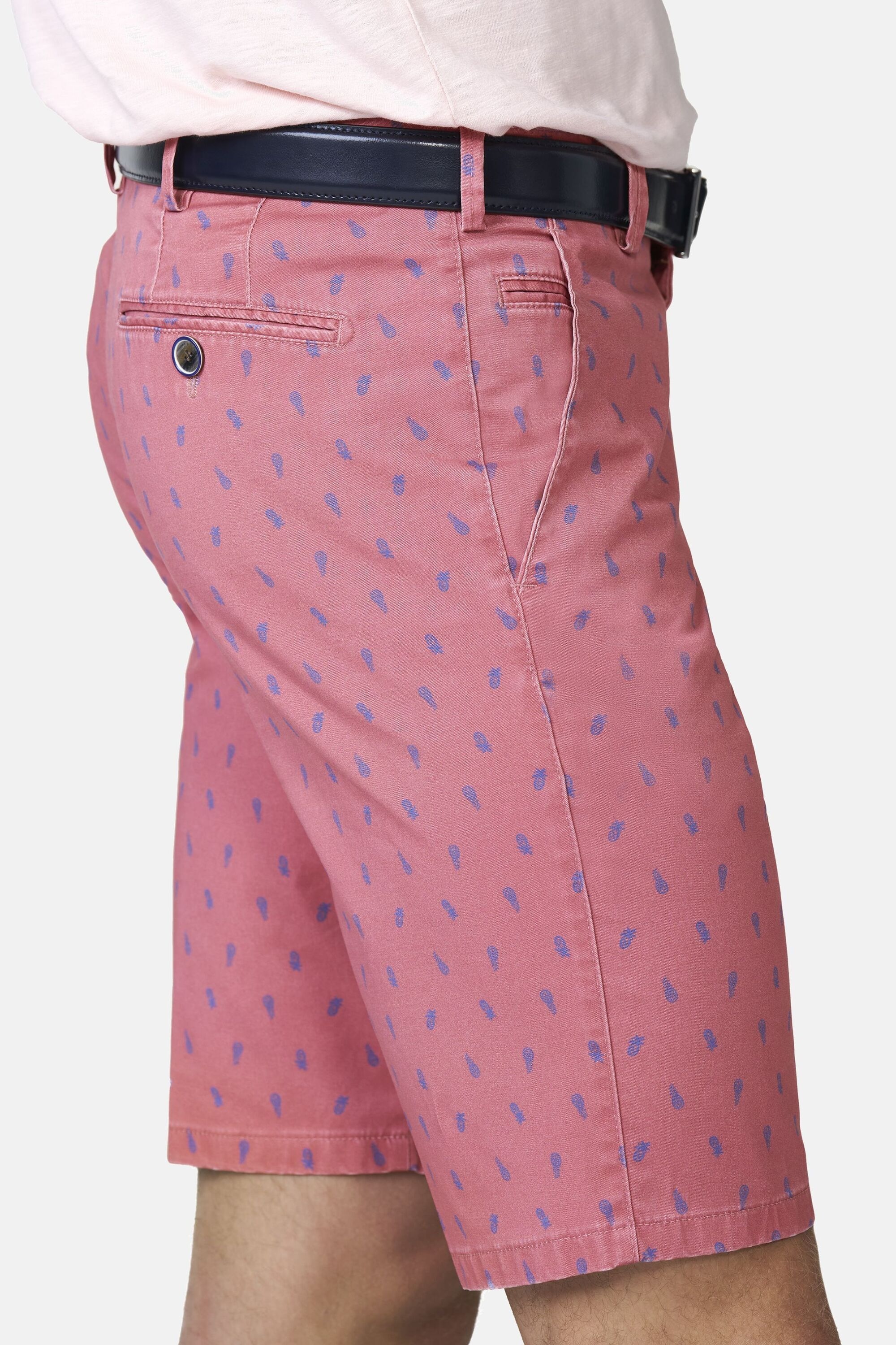MEYER Chinos »B-Palma 1-3023«  mit Pineapple-Print