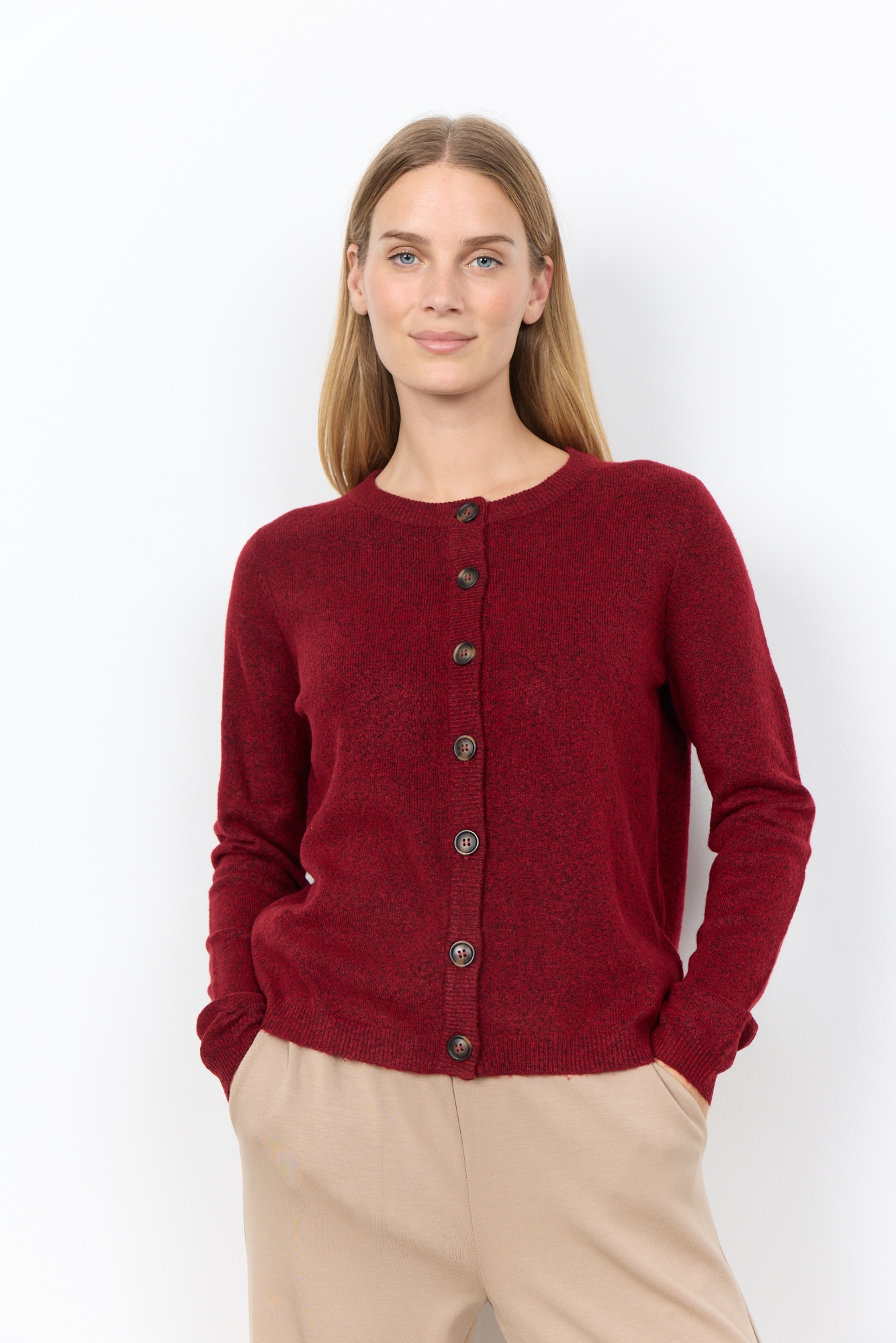 soyaconcept Strickjacke "SC-ORLEAN 2" Materialmix