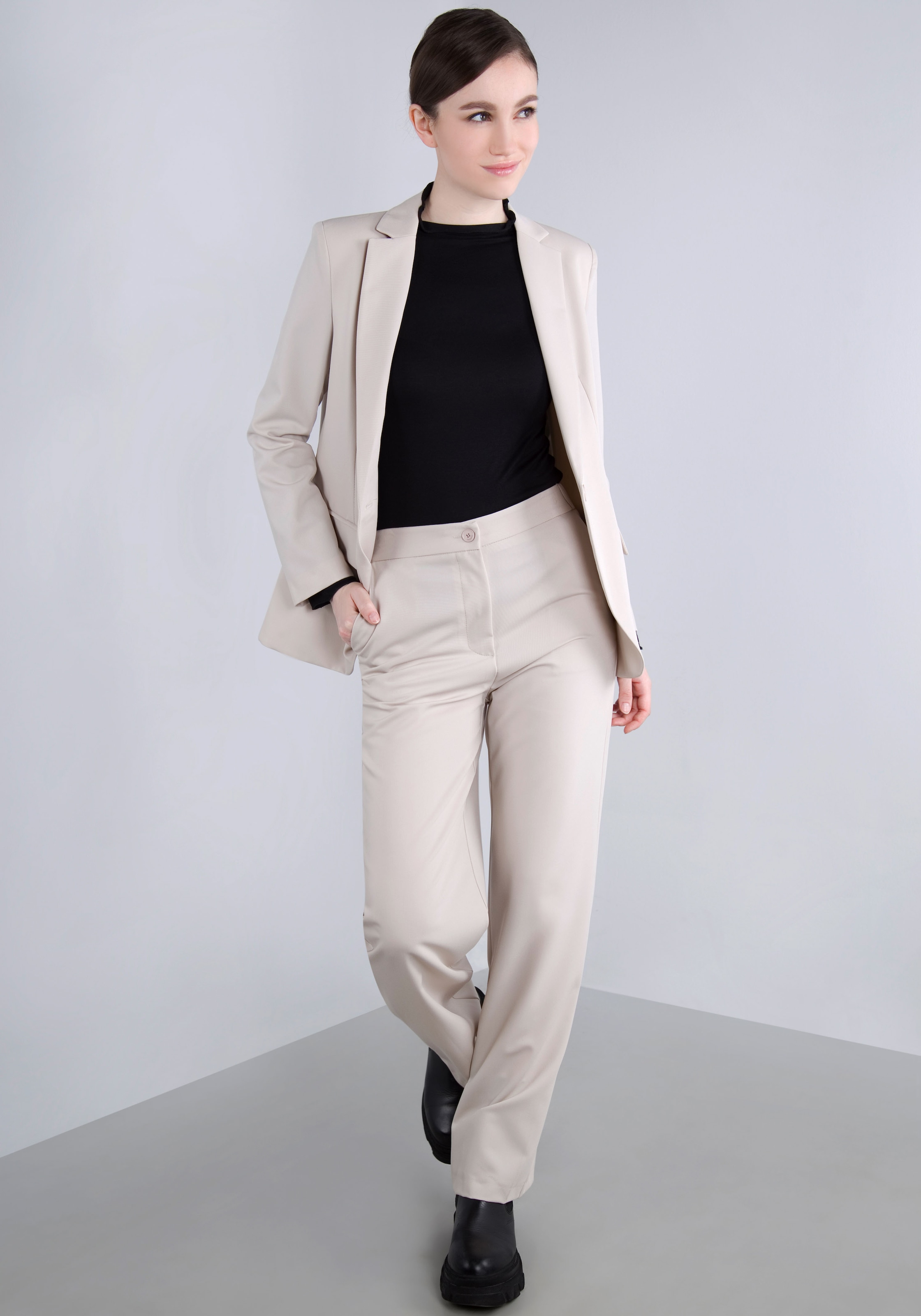 IMPERIAL Stoffhose  Sommerhose , lässig weite Hose mit Gummibund im Rücken