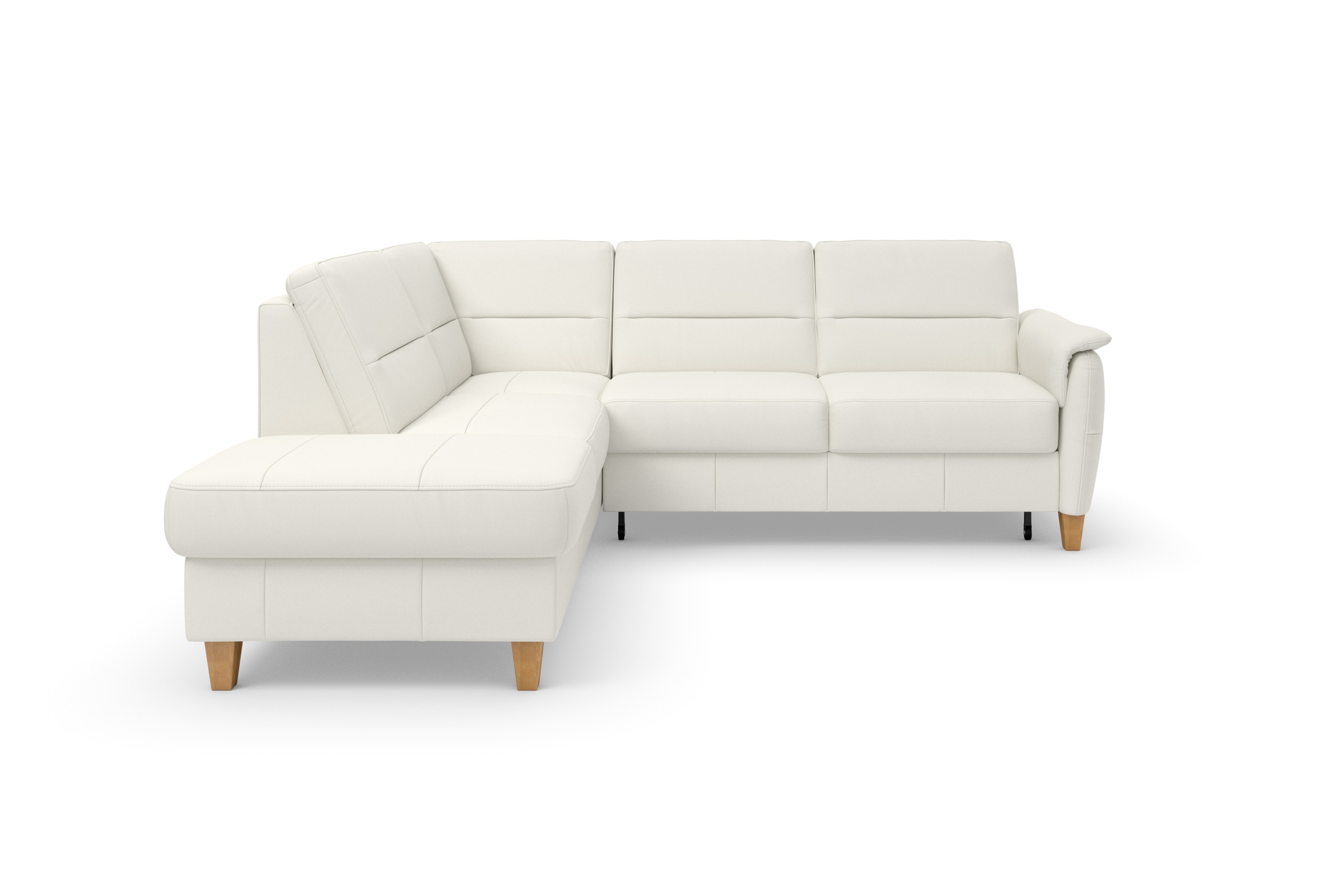 Home affaire Ecksofa "Palmera L-Form", Federkern, wahlweise mit Bettfunktio günstig online kaufen