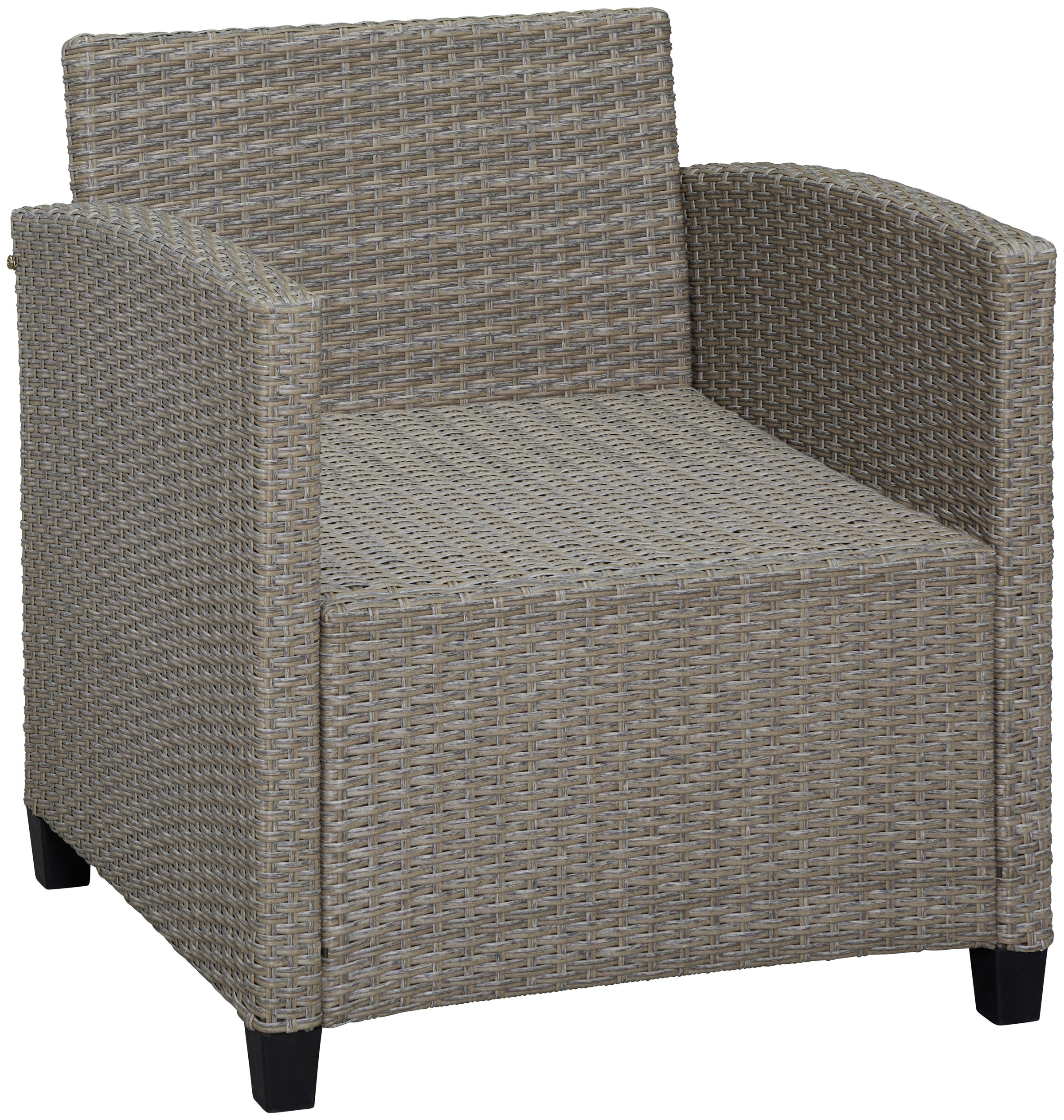 KONIFERA Gartenlounge-Set »Amsterdam«, (16 tlg.), 3er Sofa, 2 Sessel, 2 Hocker, Tisch, Polyrattan