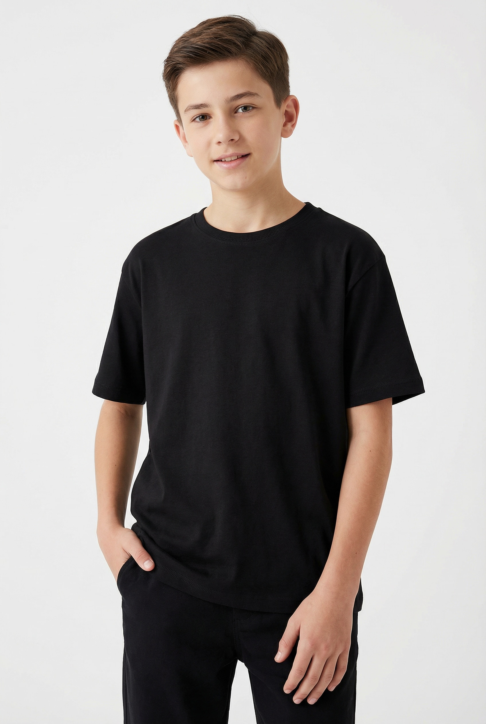 Name It T-Shirt »NKMVOBBO SS NREG TOP NOOS« loose fit mit leicht überschnittenen Schultern