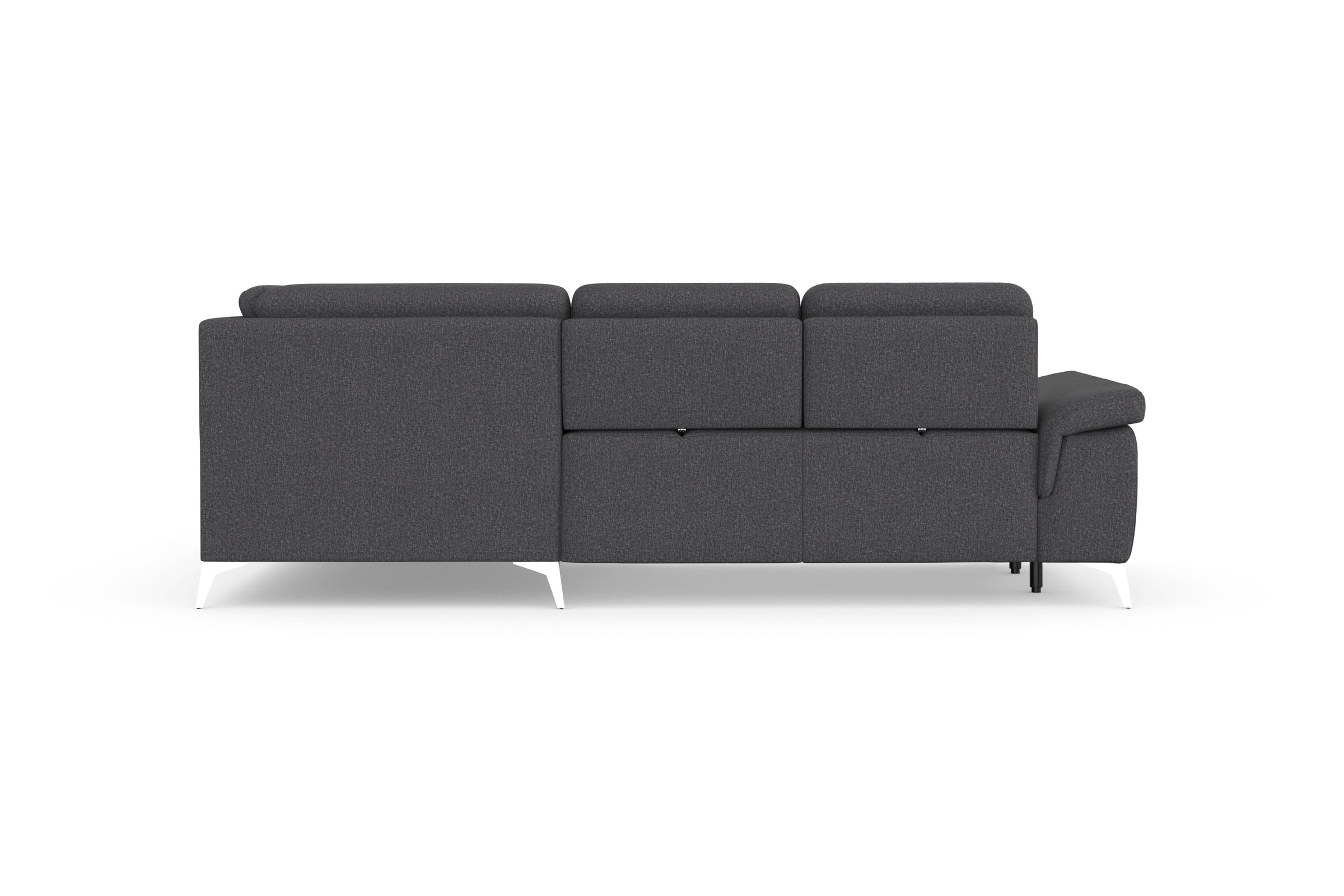 sit&more Ecksofa »Padua L-Form«, inklusive Sitztiefenverstellung, Armteilfunktion und Federkern