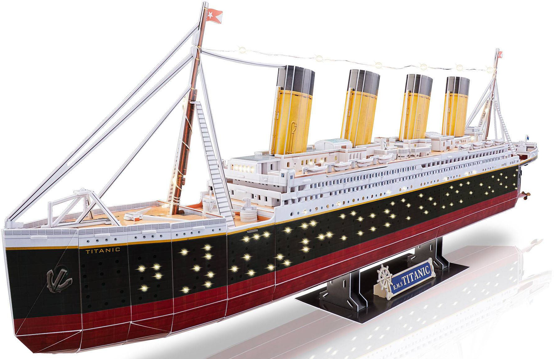 Revell® 3D-Puzzle »RMS Titanic LED«