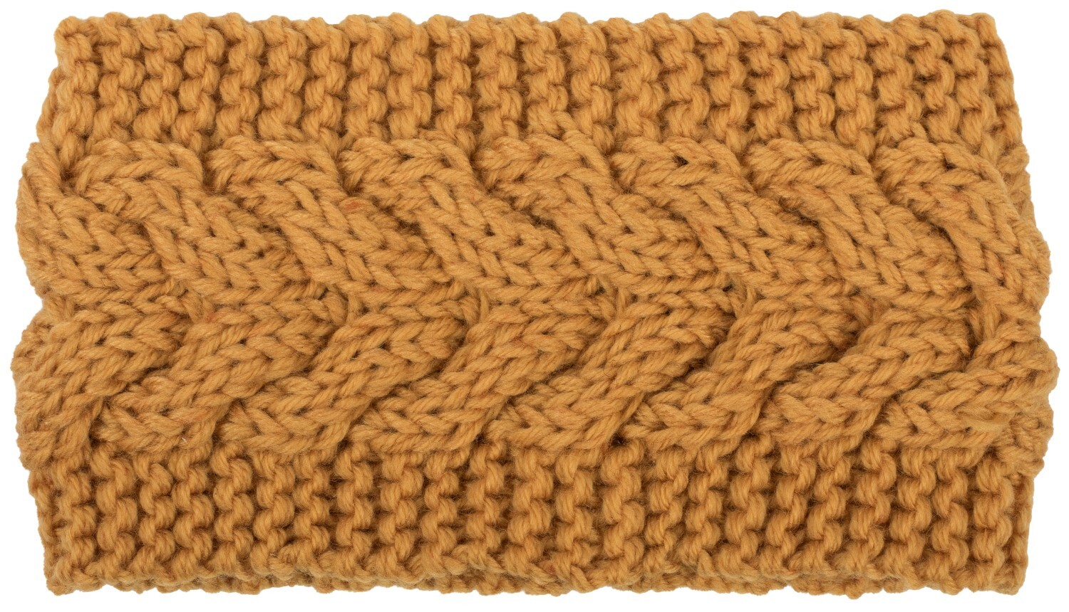 styleBREAKER Stirnband "Grobstrick Stirnband mit Zopfmuster" 1 Stk.