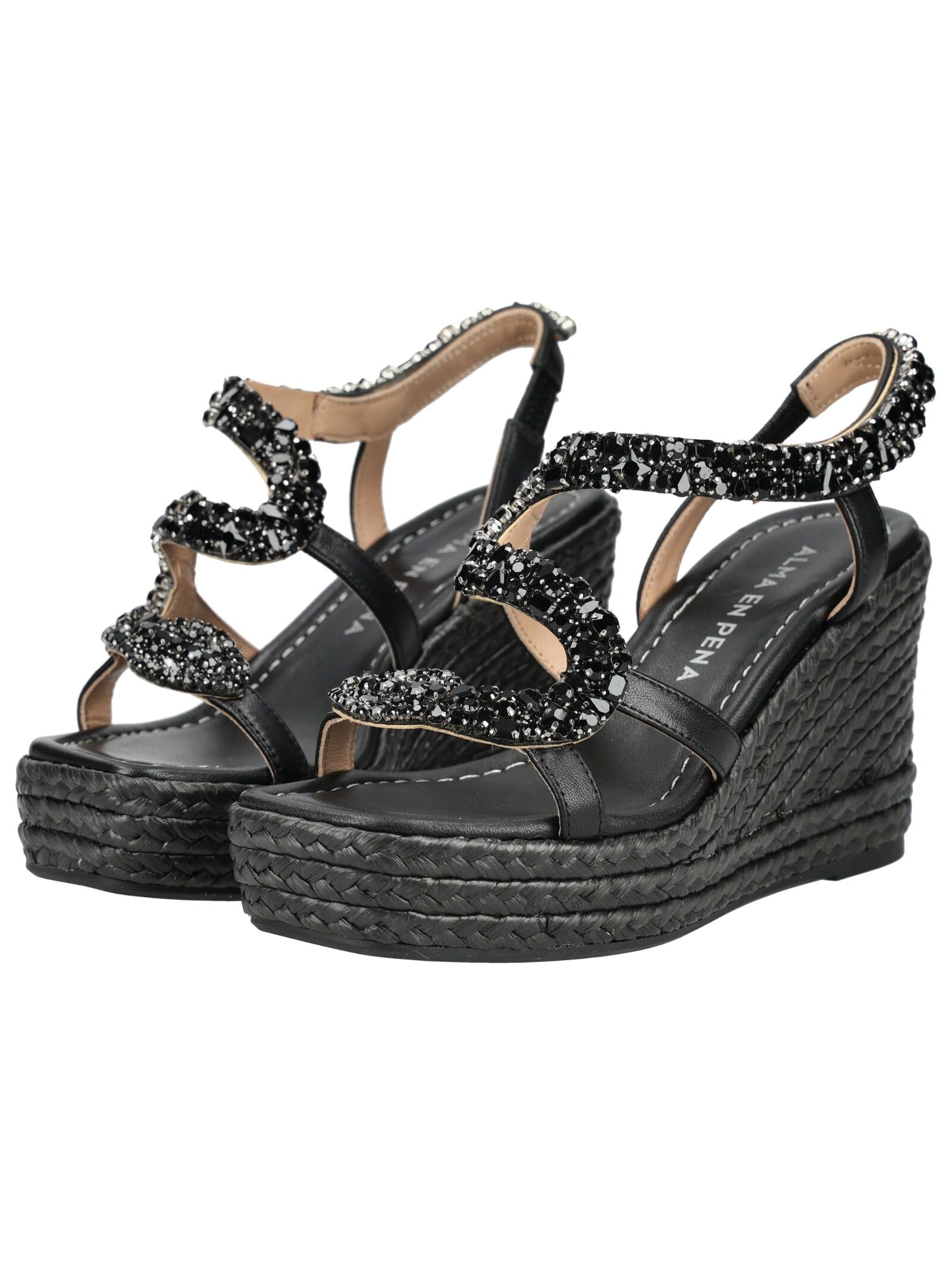Alma en Pena Keilsandalette »ALMA EN PENA Sandalen Leder/Textil«