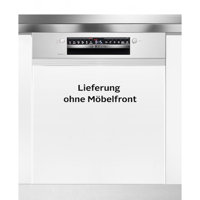 BOSCH teilintegrierbarer Geschirrspüler »SMI6ZCS00E«, Serie 6, SMI6ZCS00E, 14  Maßgedecke | BAUR