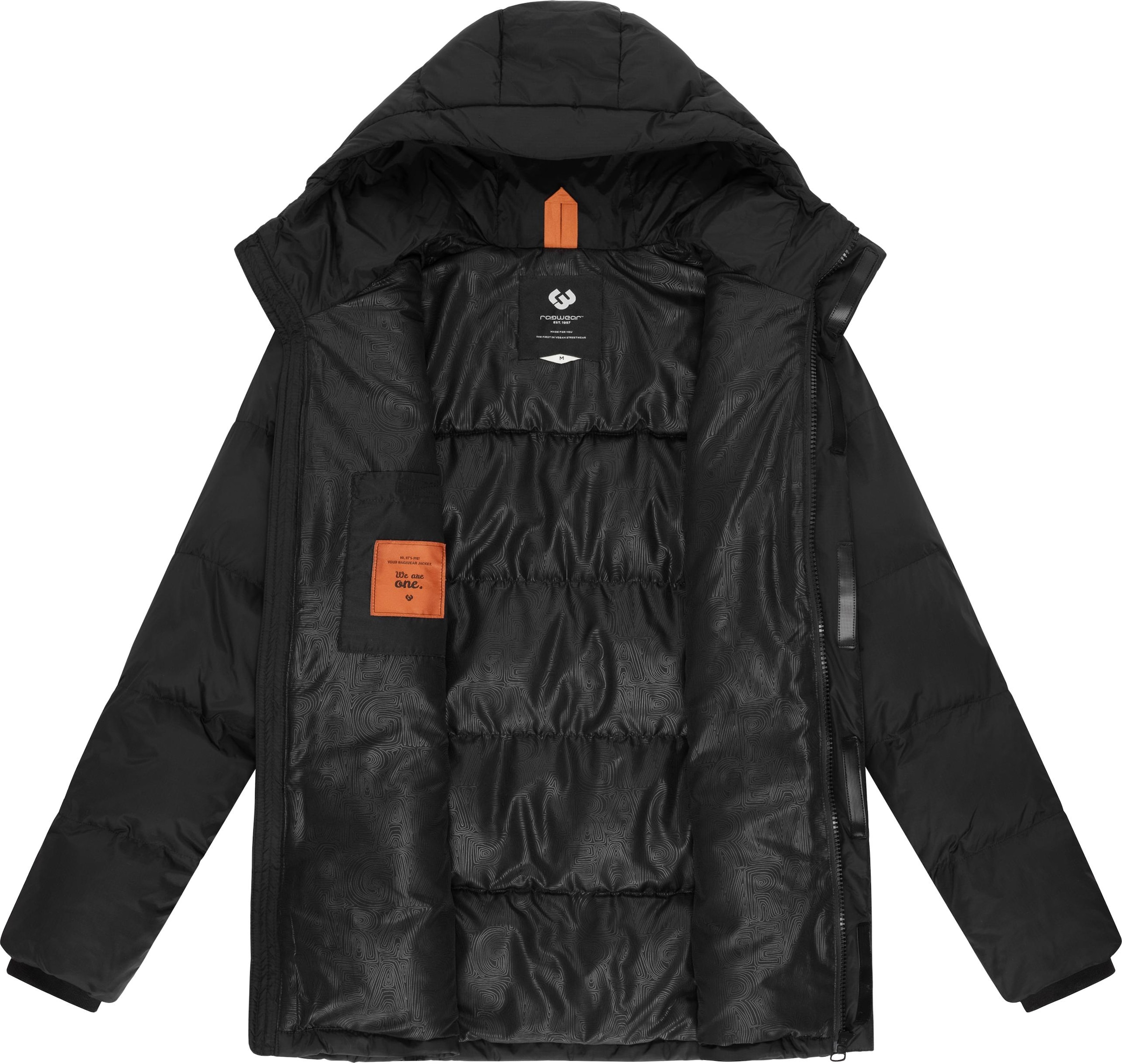 Ragwear Steppjacke »Mikkesh«, mit Kapuze, Sportliche Herren Winterjacke mit Kapuze