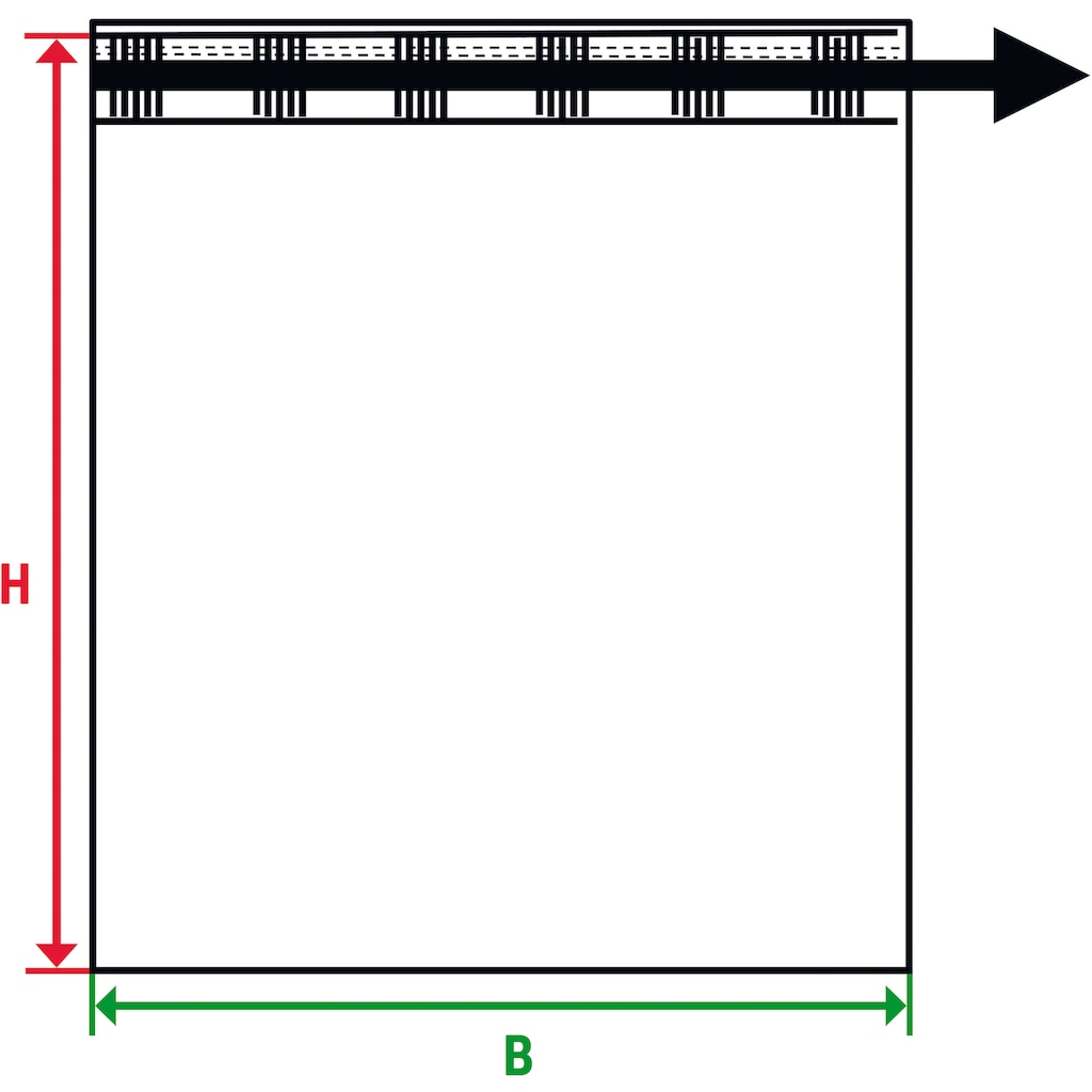 JOOP! Gardine »GLARE«, (1 St.), Fertiggardine GLARE, JOOP!, transparent