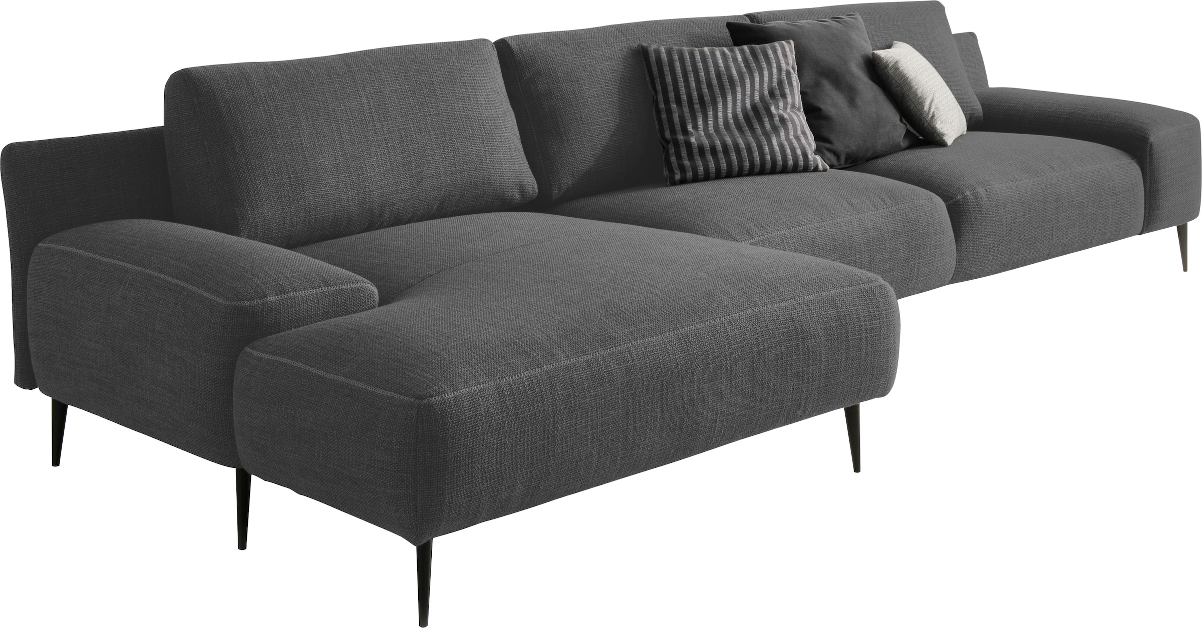 designwerk Ecksofa "Forma L-Form, zeitloses Designsofa mit aktuellem Fuß" in hochwertiger Verarbeitung & tollem Sitzkomfort