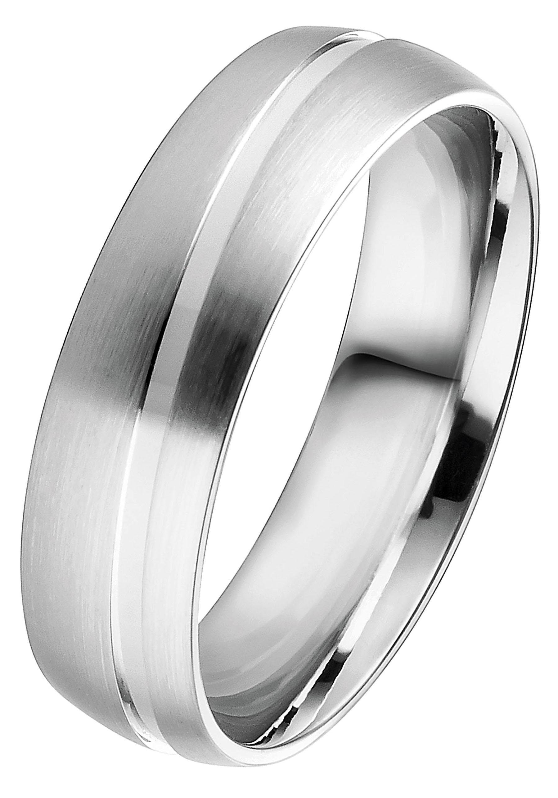 DOOSTI Trauring »Schmuck Geschenk Silber 925 Trauring Ehering Partnerring LIEBE«, Made in Germany, wahlweise mit oder ohne Brillanten