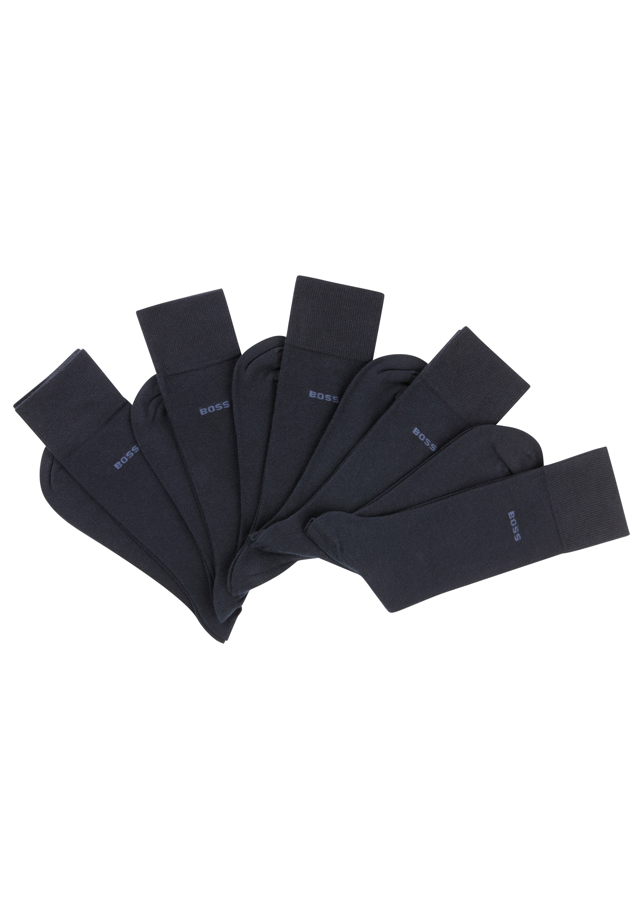 BOSS Socken "5P Uni Color CC", (5 Paar), in klassischer Unifarbe günstig online kaufen