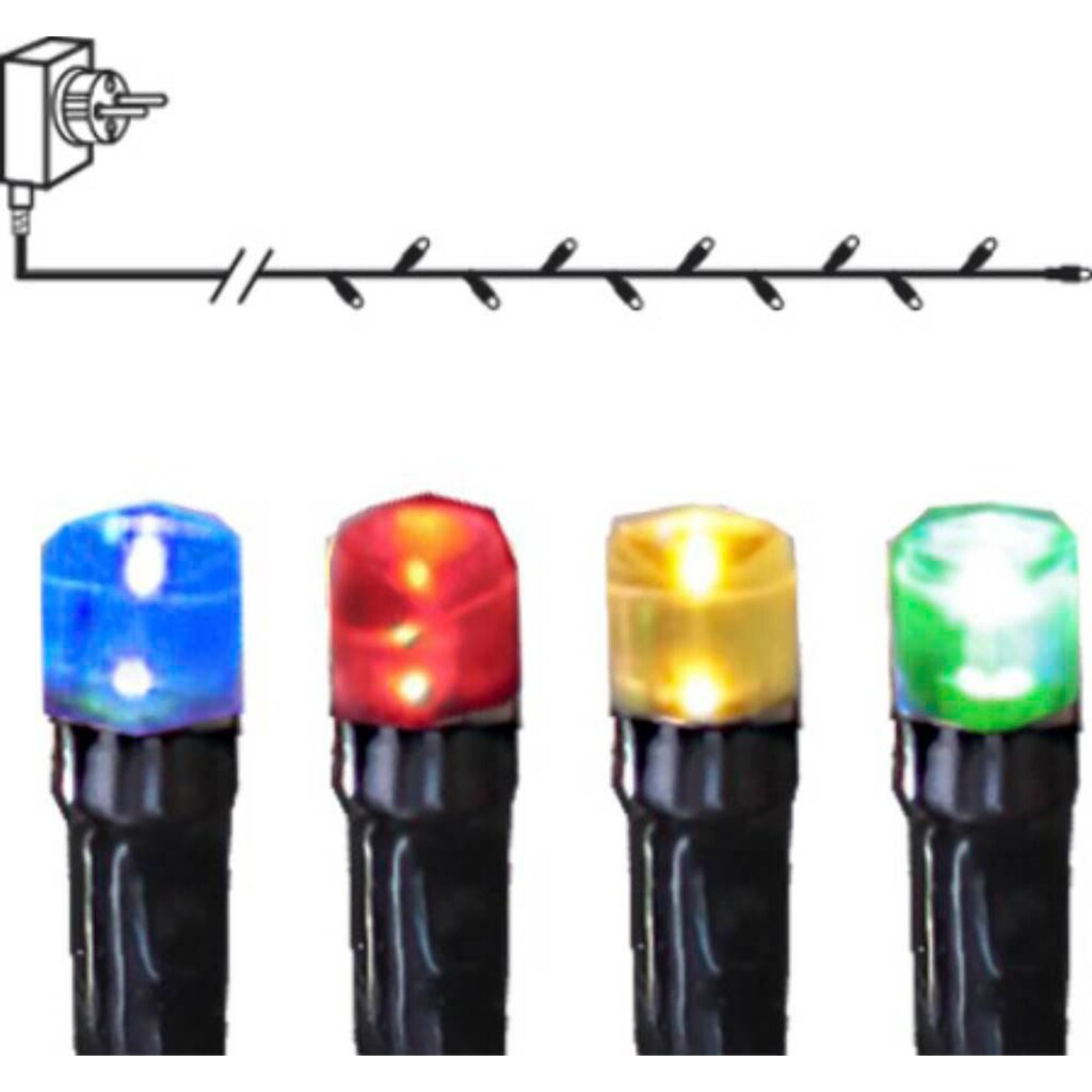 EGLO LED-Lichterkette »SERIE LED, Weihnachtsdeko«, 160 St.-flammig