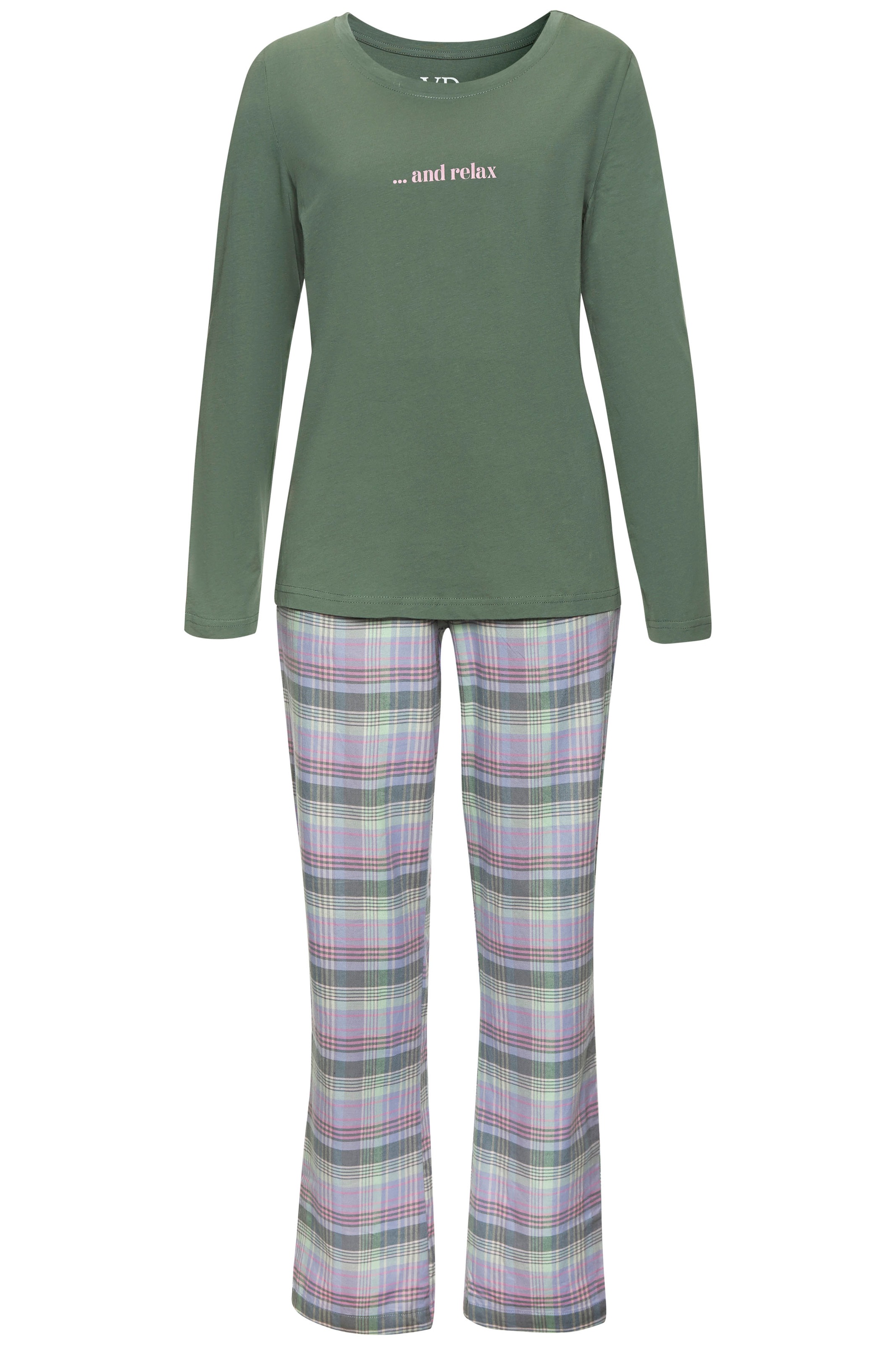 Vivance Dreams Pyjama 2 Stk. tlg., aus kuschelig weichem Flanell günstig online kaufen