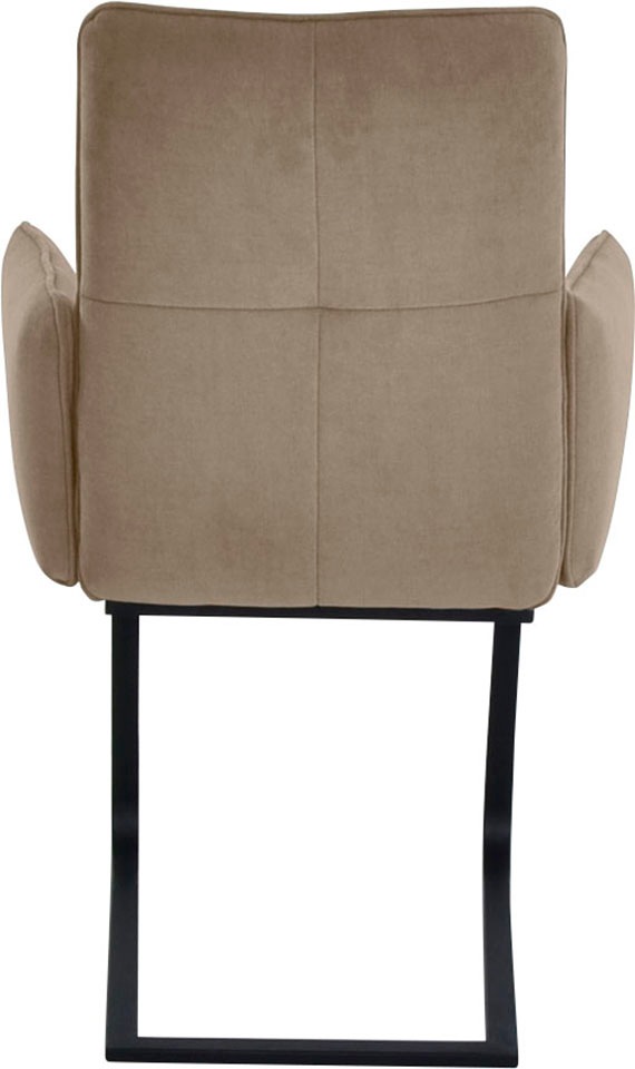 K+W Komfort & Wohnen Freischwinger "6502" () Freischwinger mit Armlehnen, F günstig online kaufen