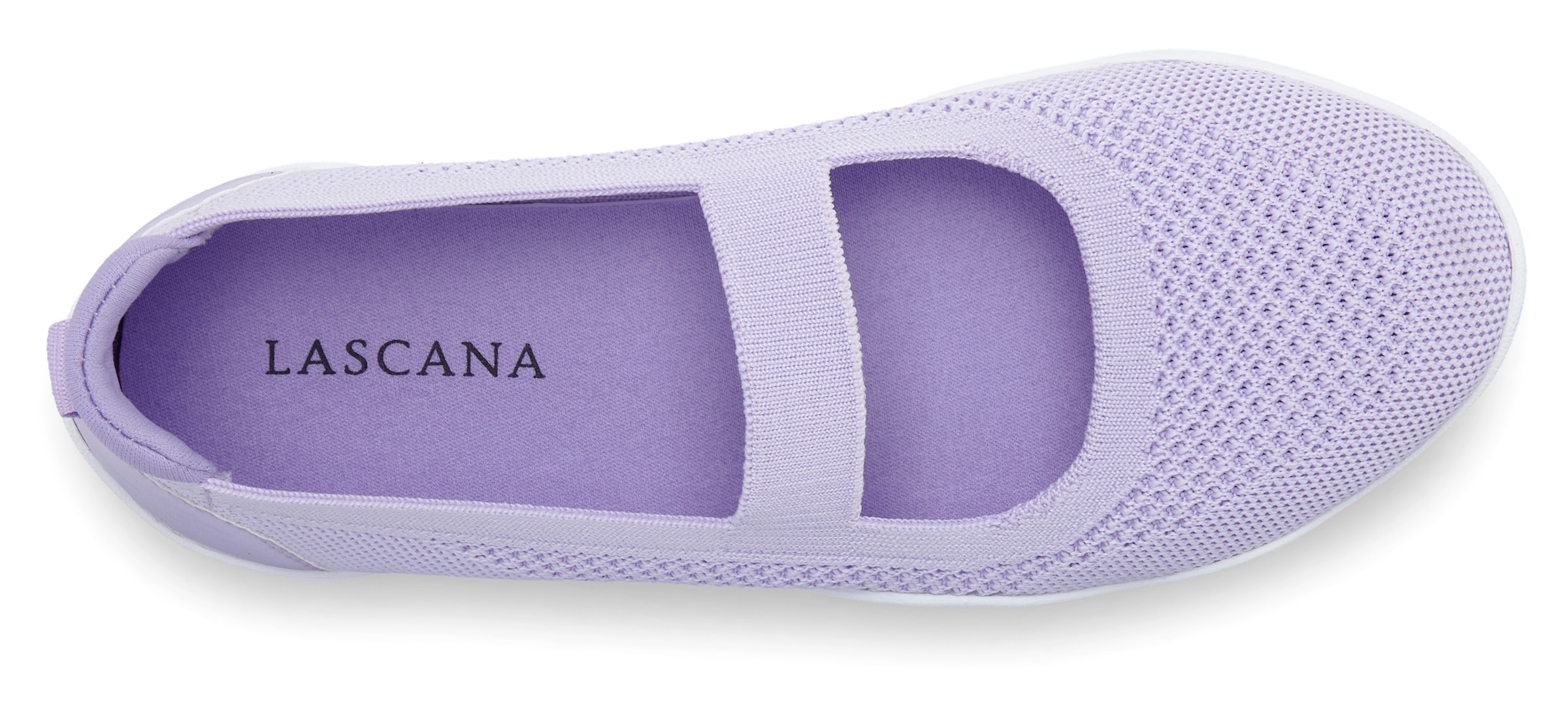 LASCANA Sneaker Ballerinas, Freizeitschuh, Slipper, Halbschuh, Slip On Snea günstig online kaufen