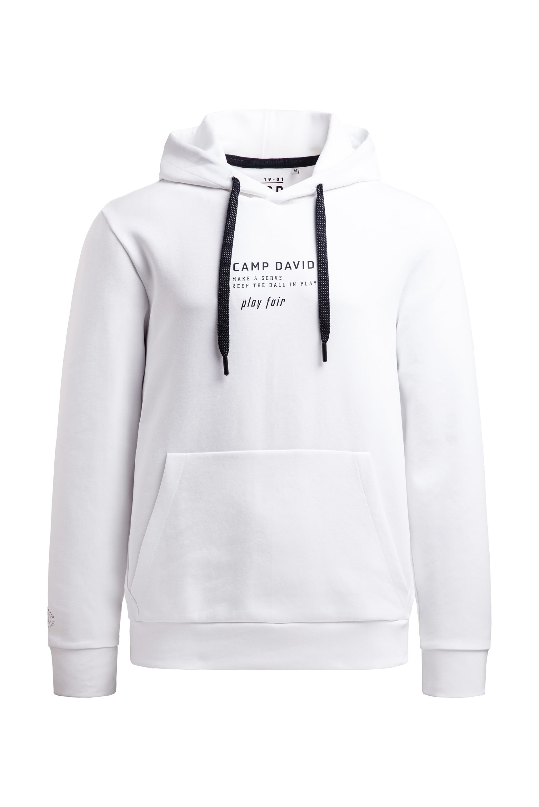 CAMP DAVID Kapuzensweatshirt , mit reflektierenden Details
