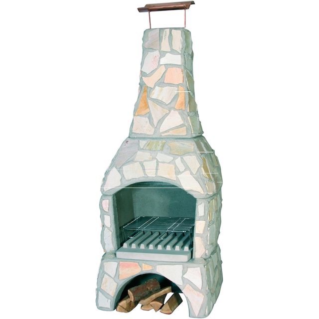 WELLFIRE Grillkamin »Landau«, BxTxH: 80x77x202 cm bestellen | BAUR