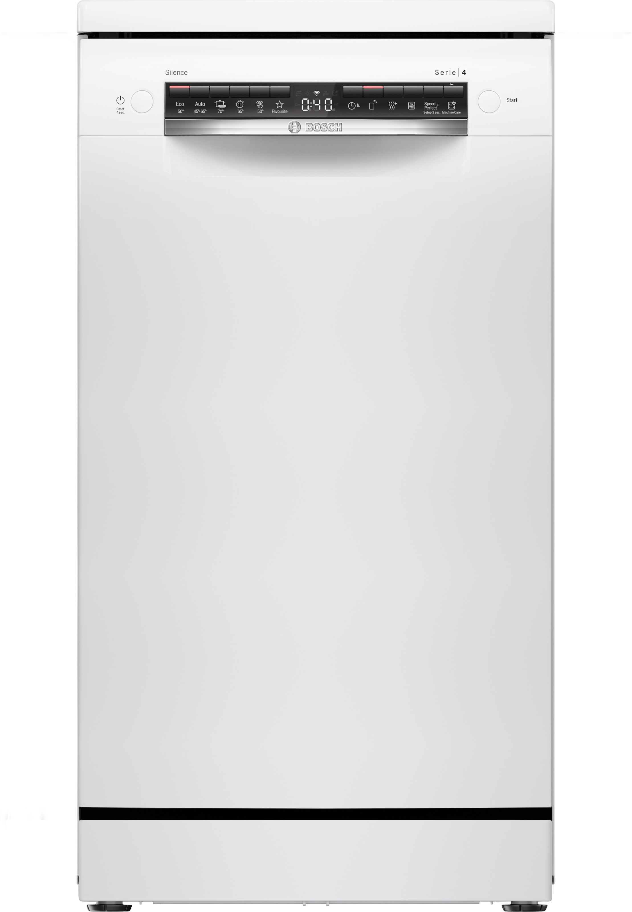 BOSCH Standgeschirrspüler Serie 4 "SPS4HKW49E" 10 Maßgedecke Mit 3-fach Rack Matic, flexible Körbe & Schubladen