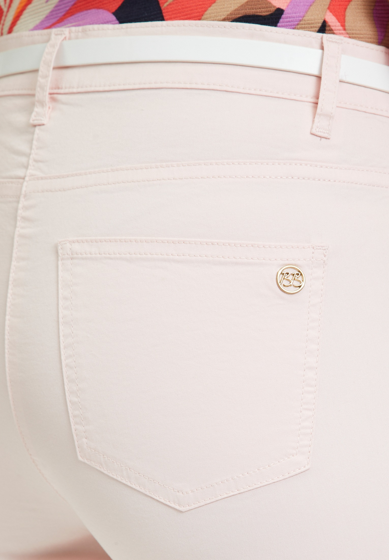 Betty Barclay Stoffhose »Betty Barclay Sommerhose mit Gürtel«, Mit Gürtel