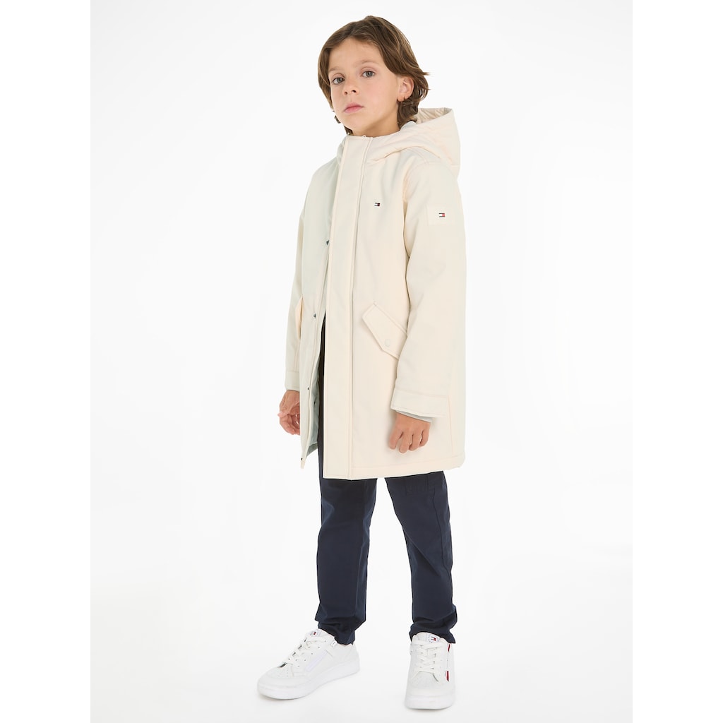 Tommy Hilfiger Parka »COATED PARKA«, mit Kapuze