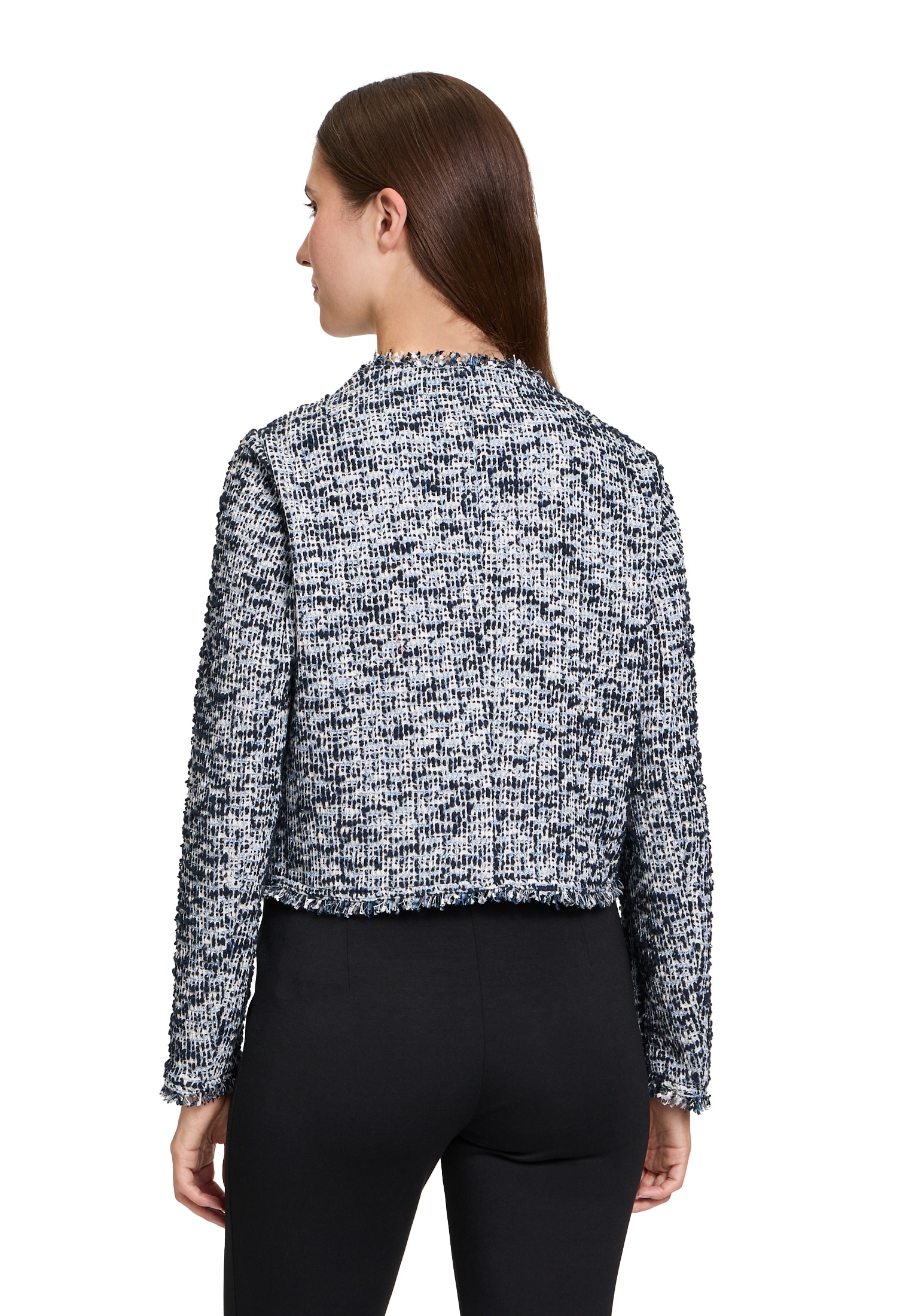Betty Barclay Jackenblazer »Betty Barclay Blazer-Jacke mit Fransen«, Material