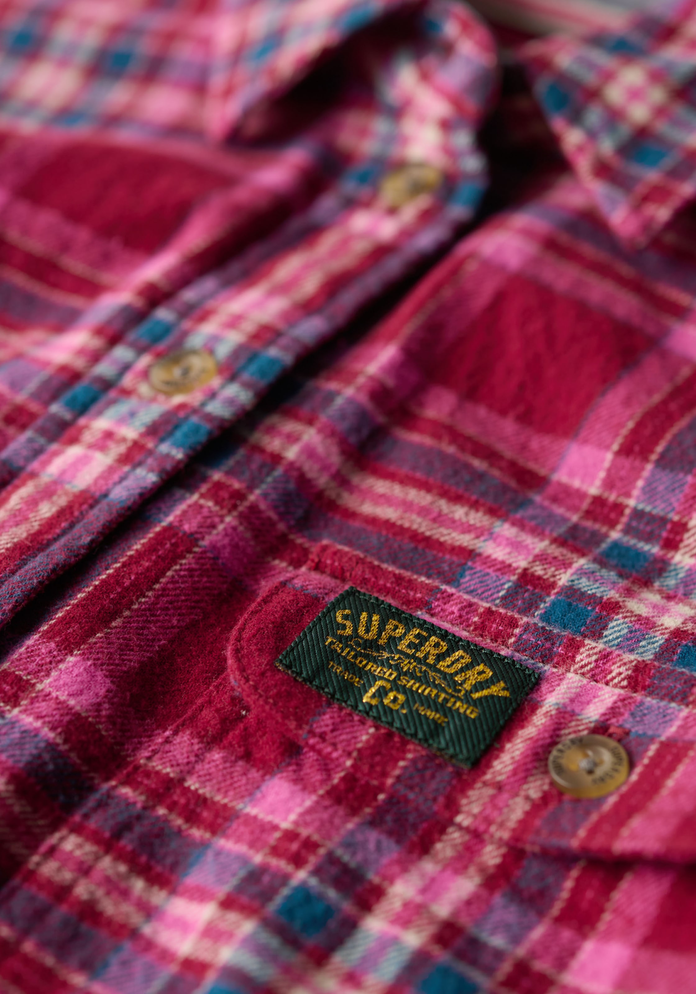 Superdry Flanellbluse »LUMBERJACK CHECK FLANNEL SHIRT«