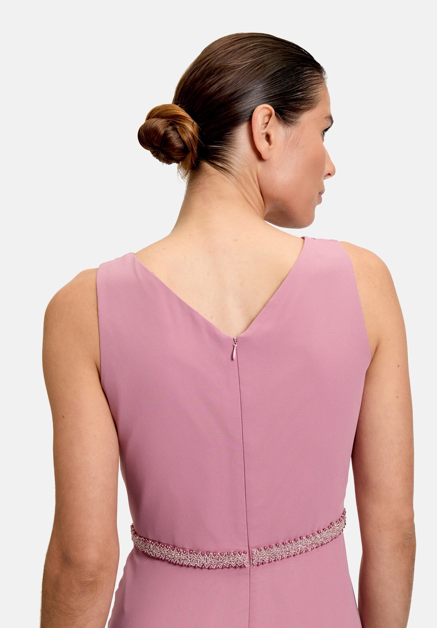 Vera Mont Abendkleid »Damen mit Plissee« Ohne Tasche Dekoelemente