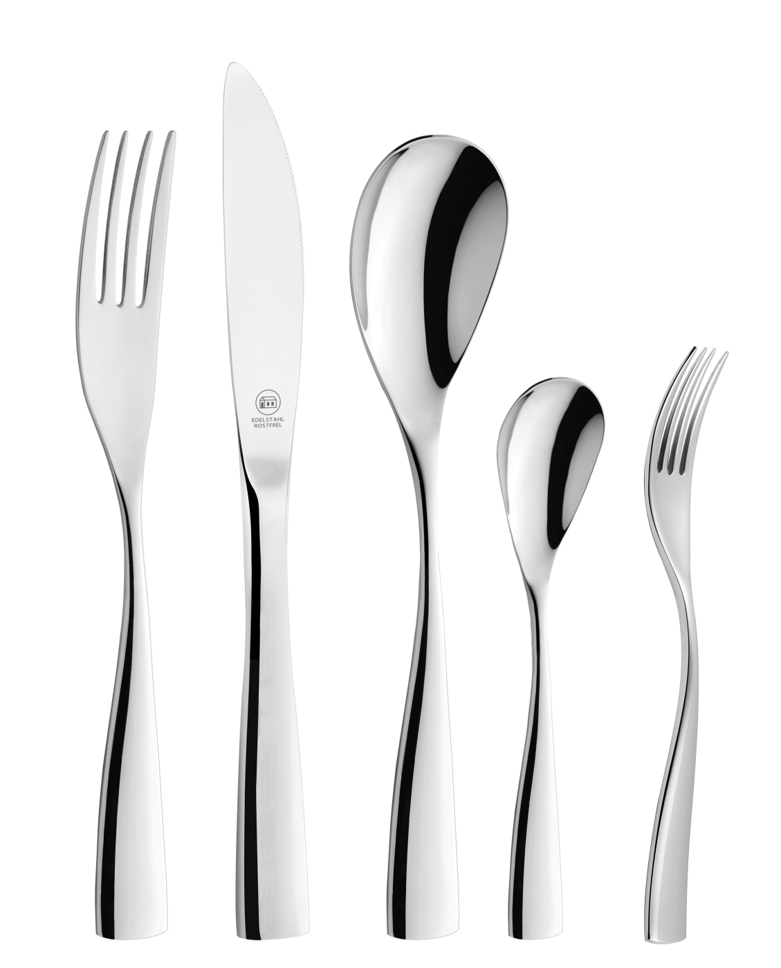 Carl Schmidt Sohn Besteck-Set "GLINDE 30-teiliges, Edelstahl rostfrei 18/10" Praktisches Komplett-Set für den täglichen Gebrauch