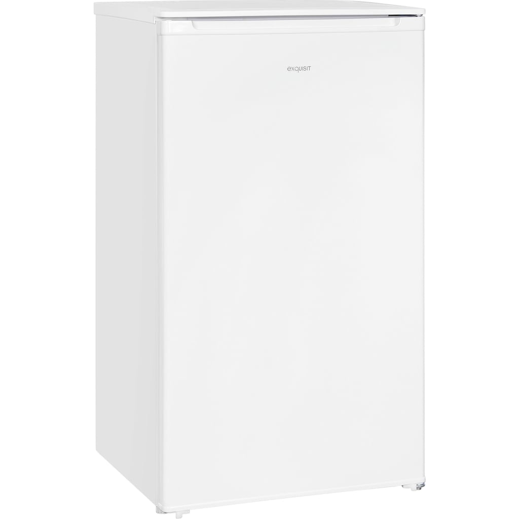 exquisit Vollraumkühlschrank »KS116-V-041E«, KS116-V-041E weiss, 85 cm hoch, 48 cm breit