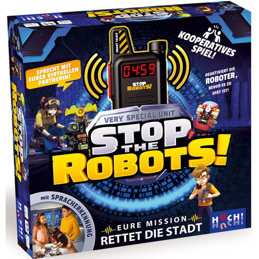 Huch! Spiel »Stop the Robots«
