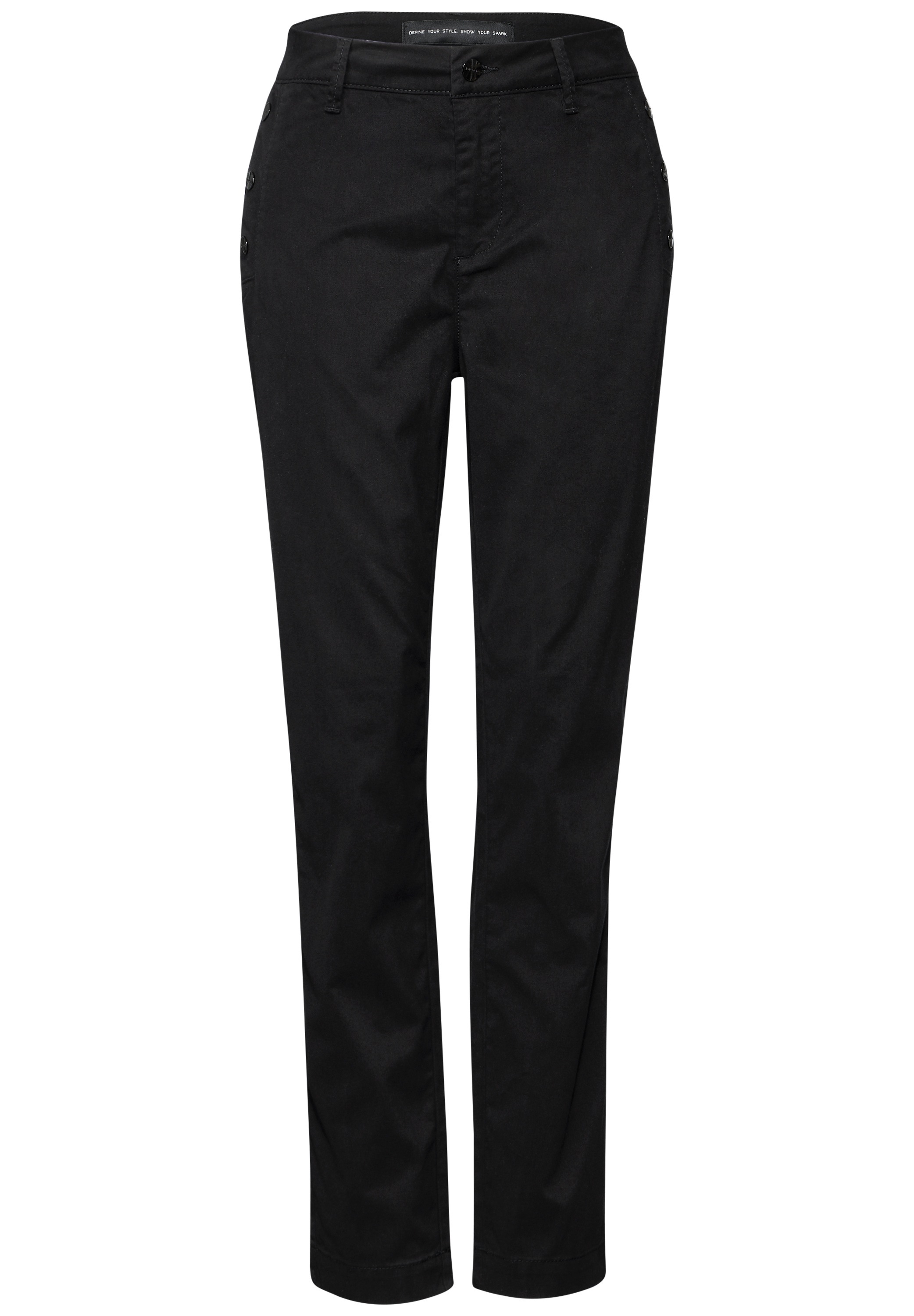 STREET ONE Röhrenhose, High Waist