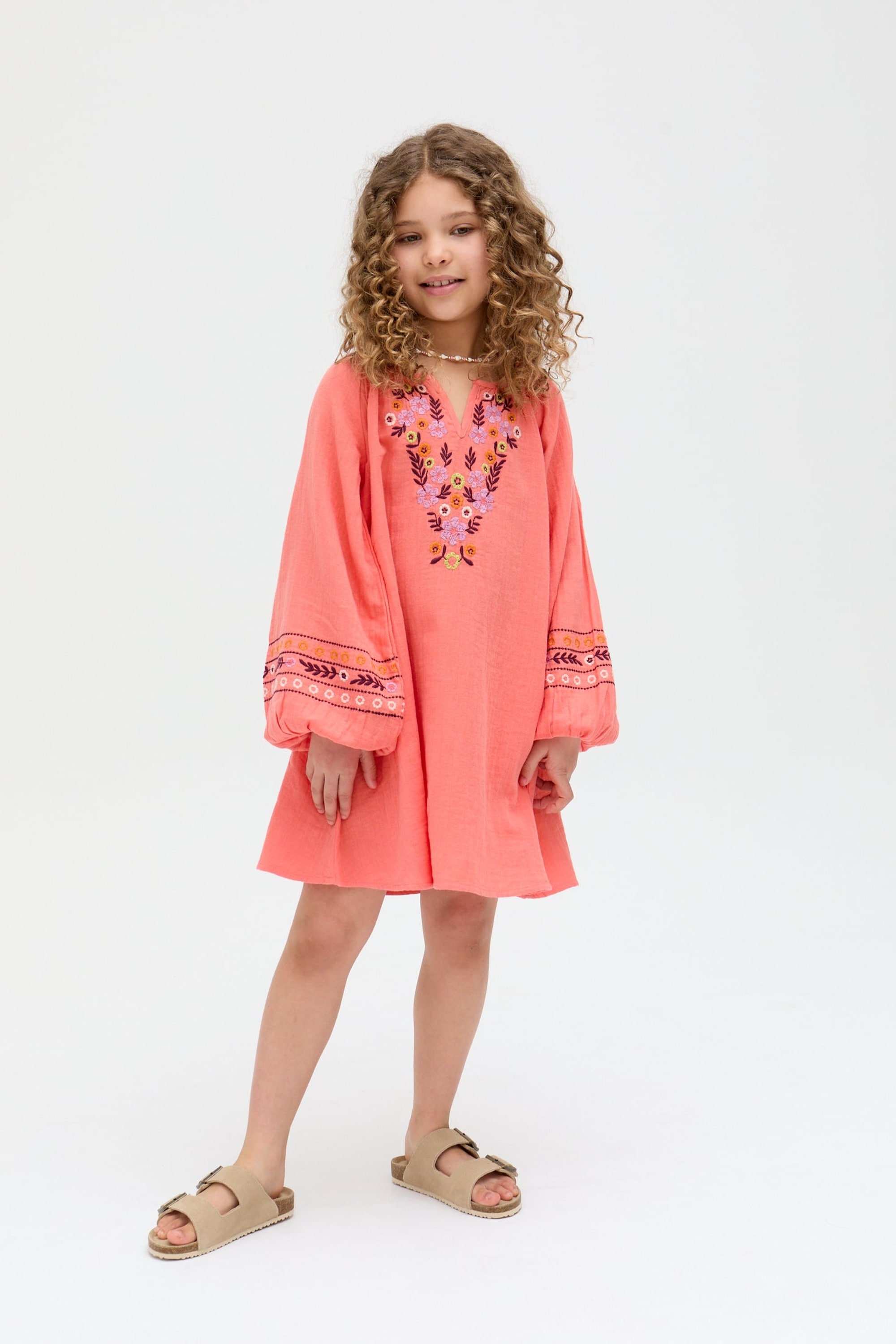 RAFFYA Minikleid »Lavender Dress Mädchen«