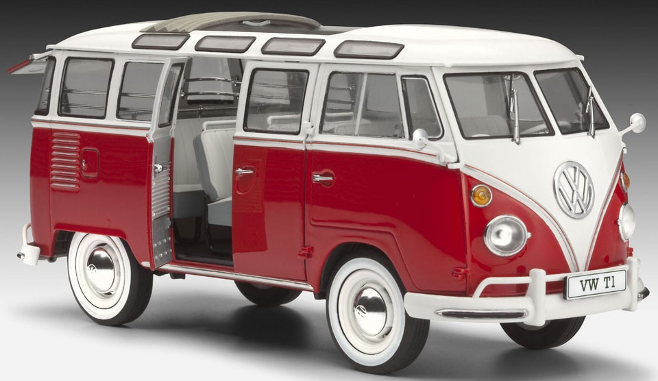 Revell® Modellbausatz »Model Set VW T1 Samba Bus«, 1:24, Made in Europe