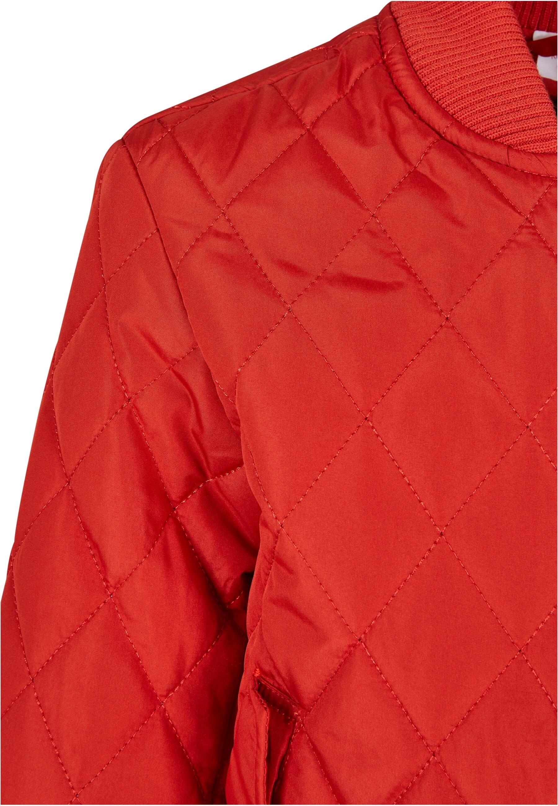 URBAN CLASSICS Outdoorjacke »Damen Girls Diamond Quilt Nylon Jacket«, (1 St.),  ohne Kapuze auf Raten | BAUR
