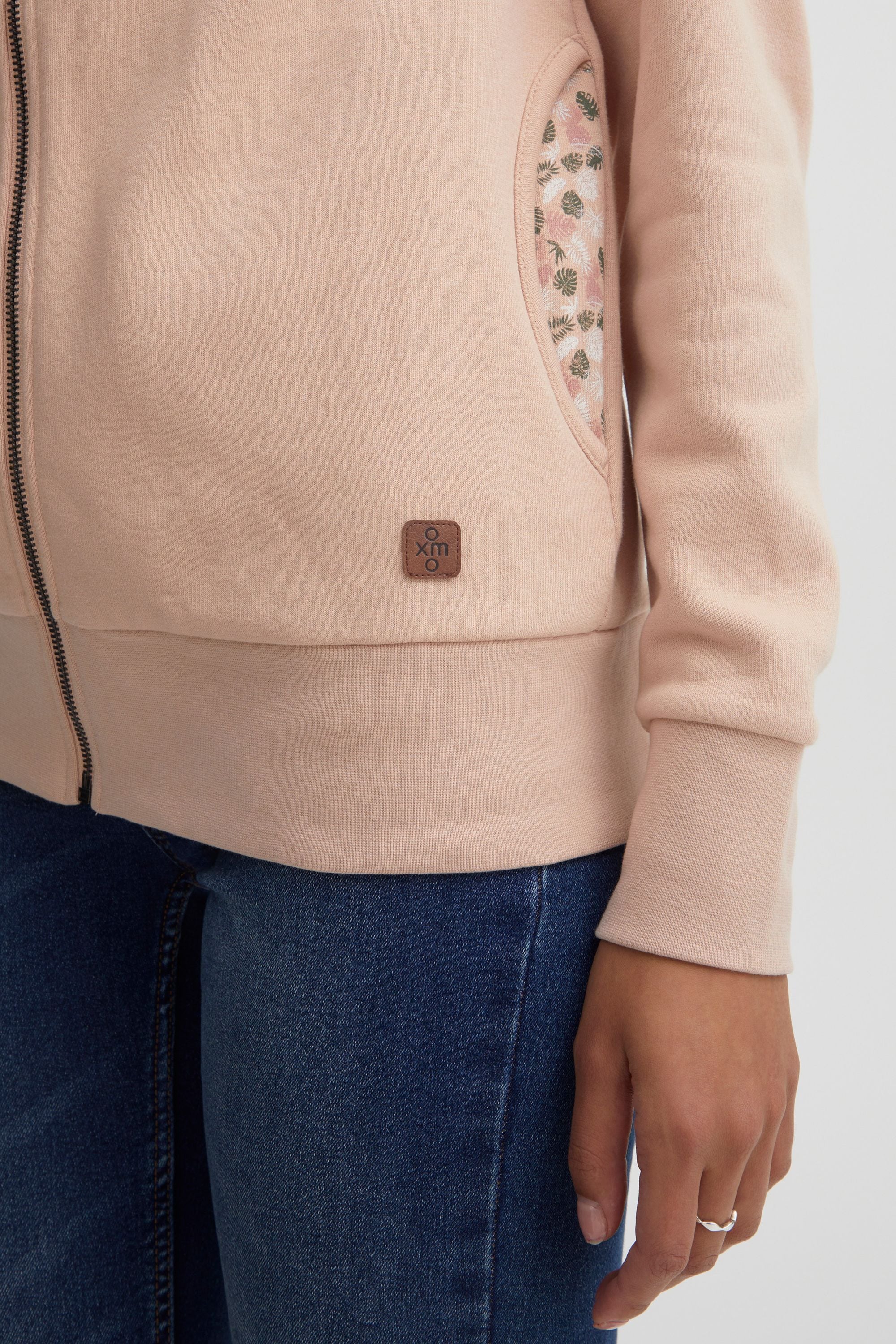 OXMO Kapuzensweatjacke »Kapuzensweatjacke OXUlla«