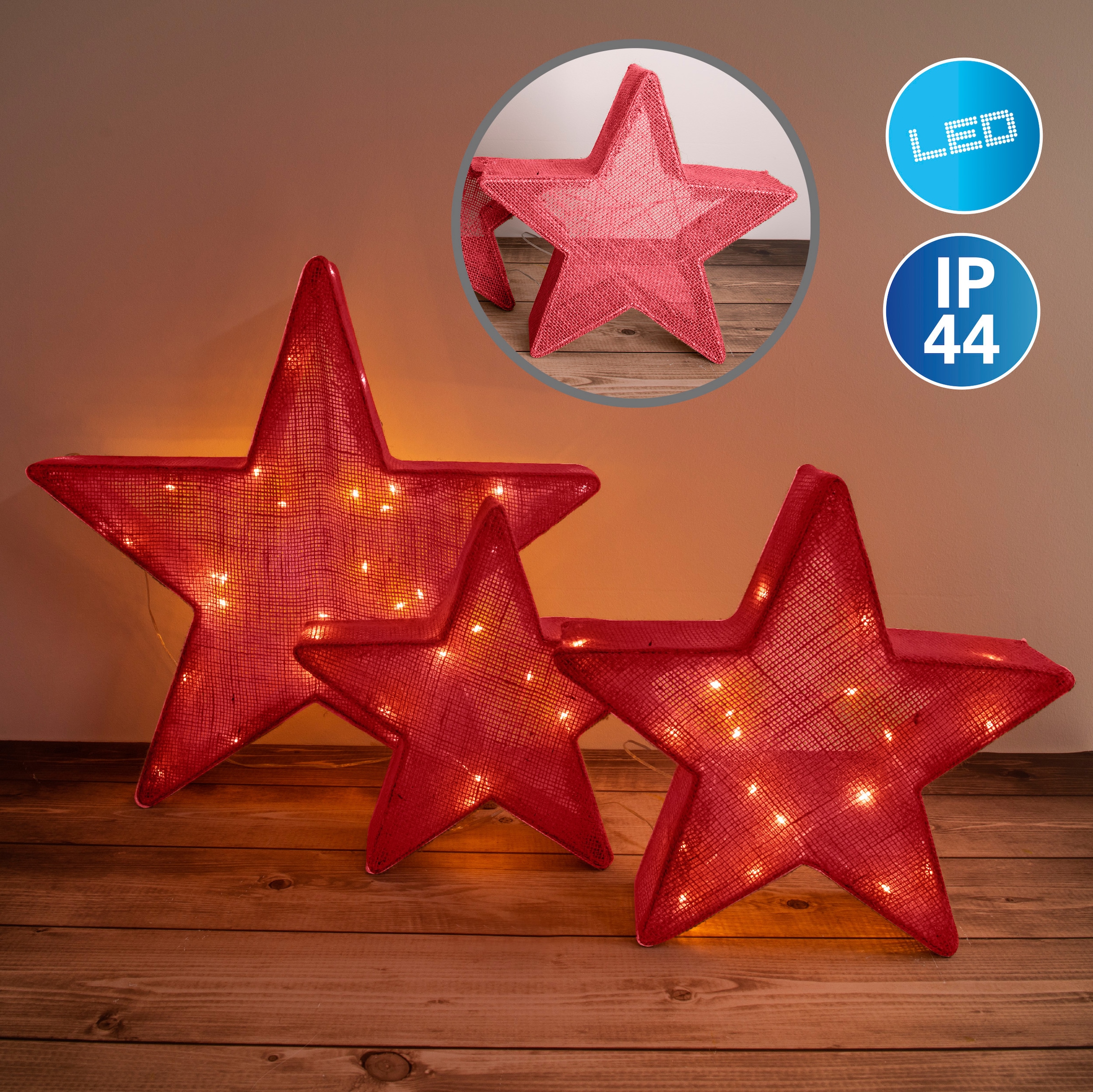 näve Näve LED Stern »Christmas Stars« 1 fla...