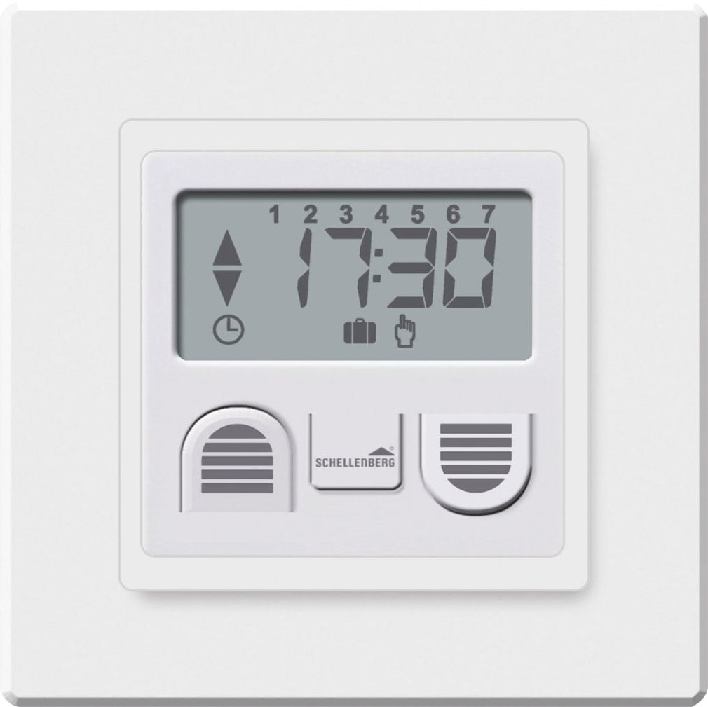 SCHELLENBERG Zeitschaltuhr »»Standard««, zur Rollladensteuerung von Rohrmotoren »Standard« und »Plus«