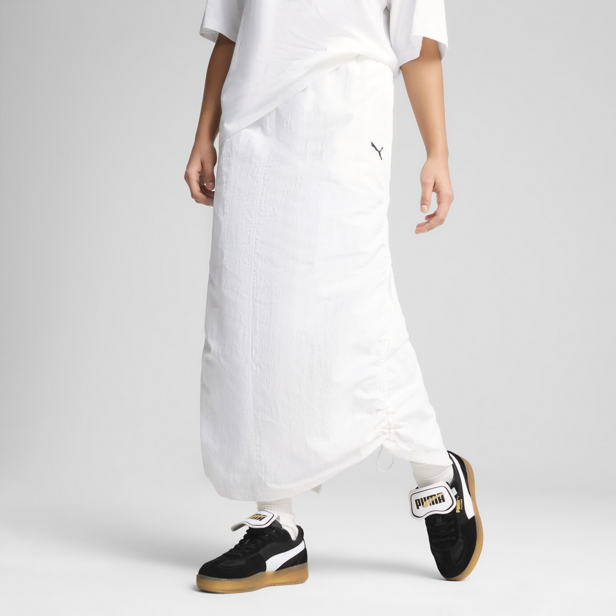 PUMA Jerseyrock »WARDROBE ESS Gewebter Maxirock Damen«