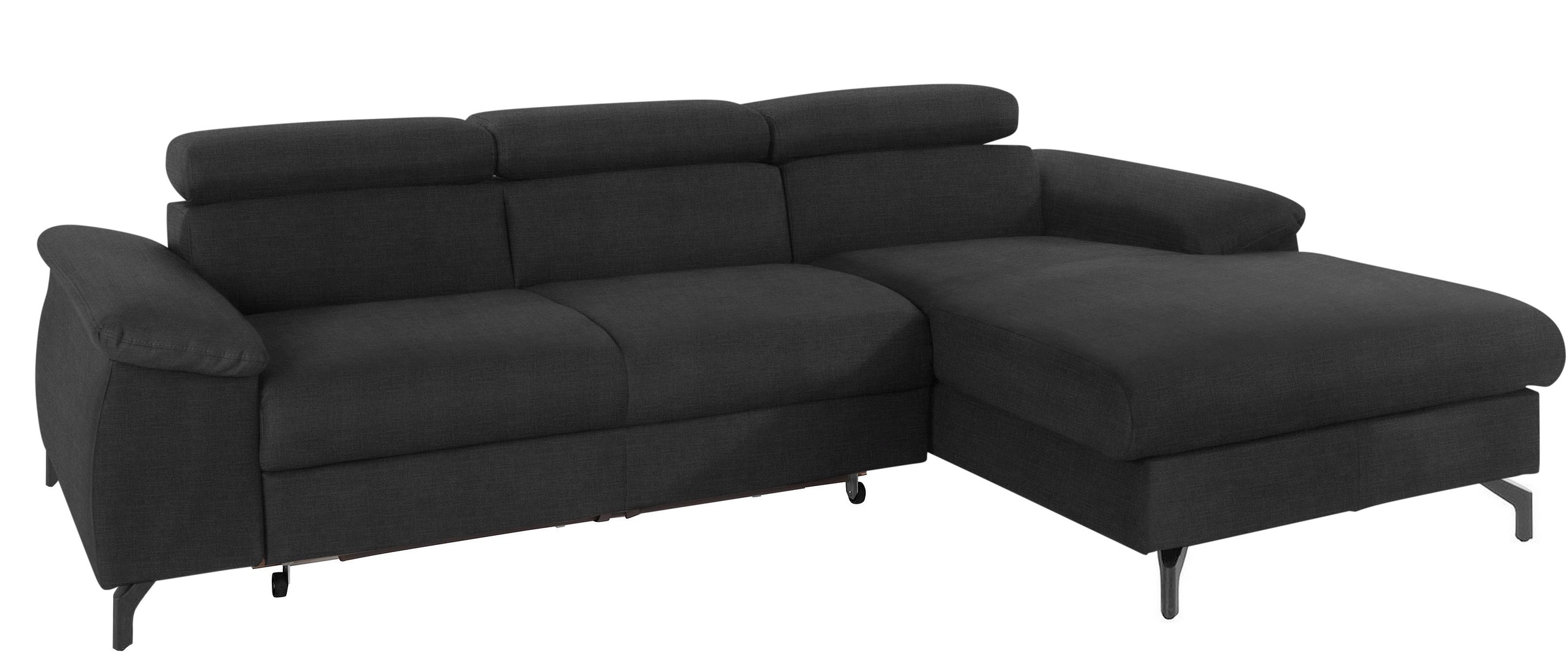 COTTA Ecksofa »Kitty L-Form«, mit Kopfteilverstellung, wahlweise mit Bettfunktion & Bettkasten