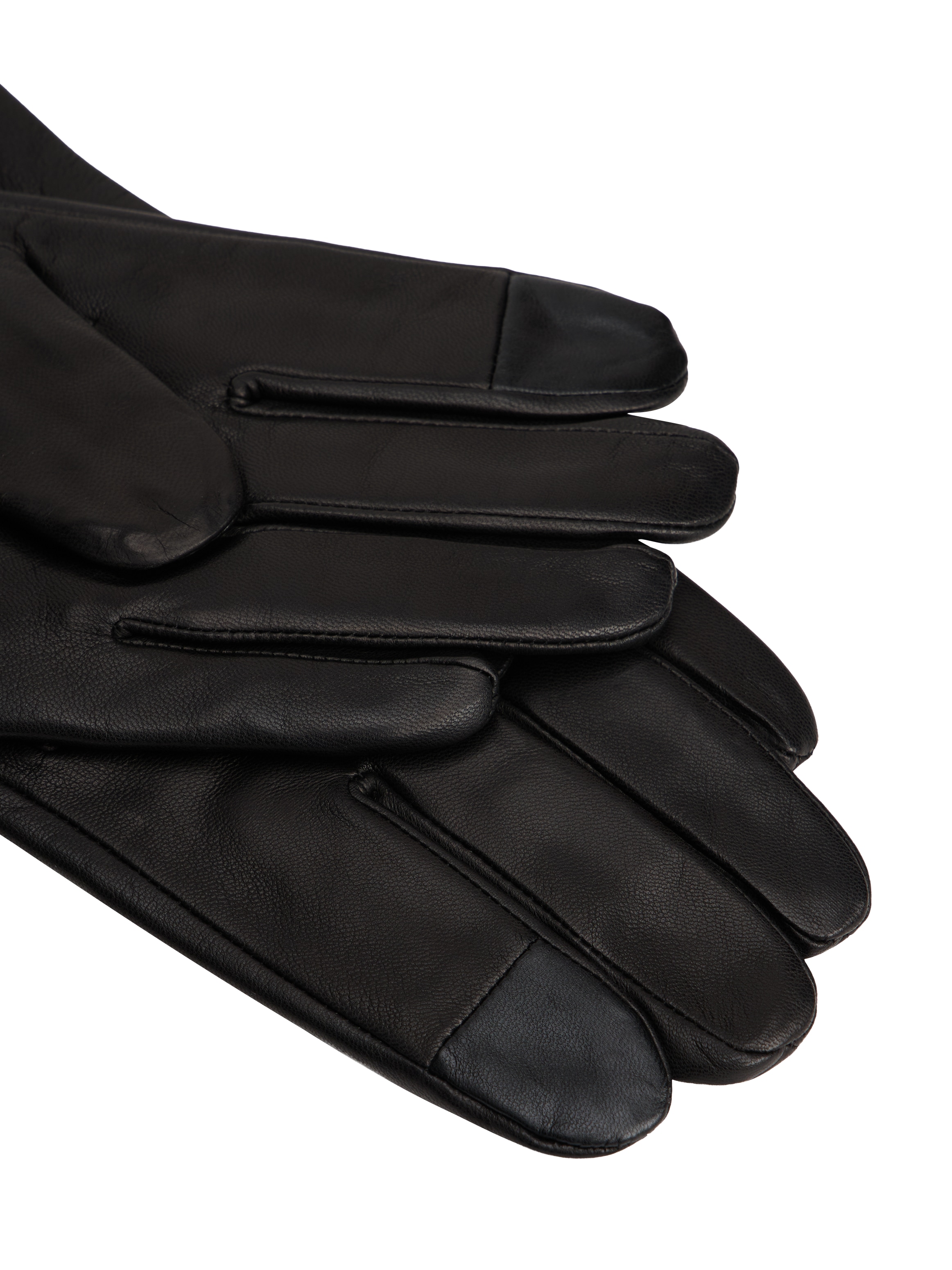 Tommy Hilfiger Lederhandschuhe »ESSENTIAL FLAG LEATHER GLOVES«, mit Tommy Hilfiger Flagge