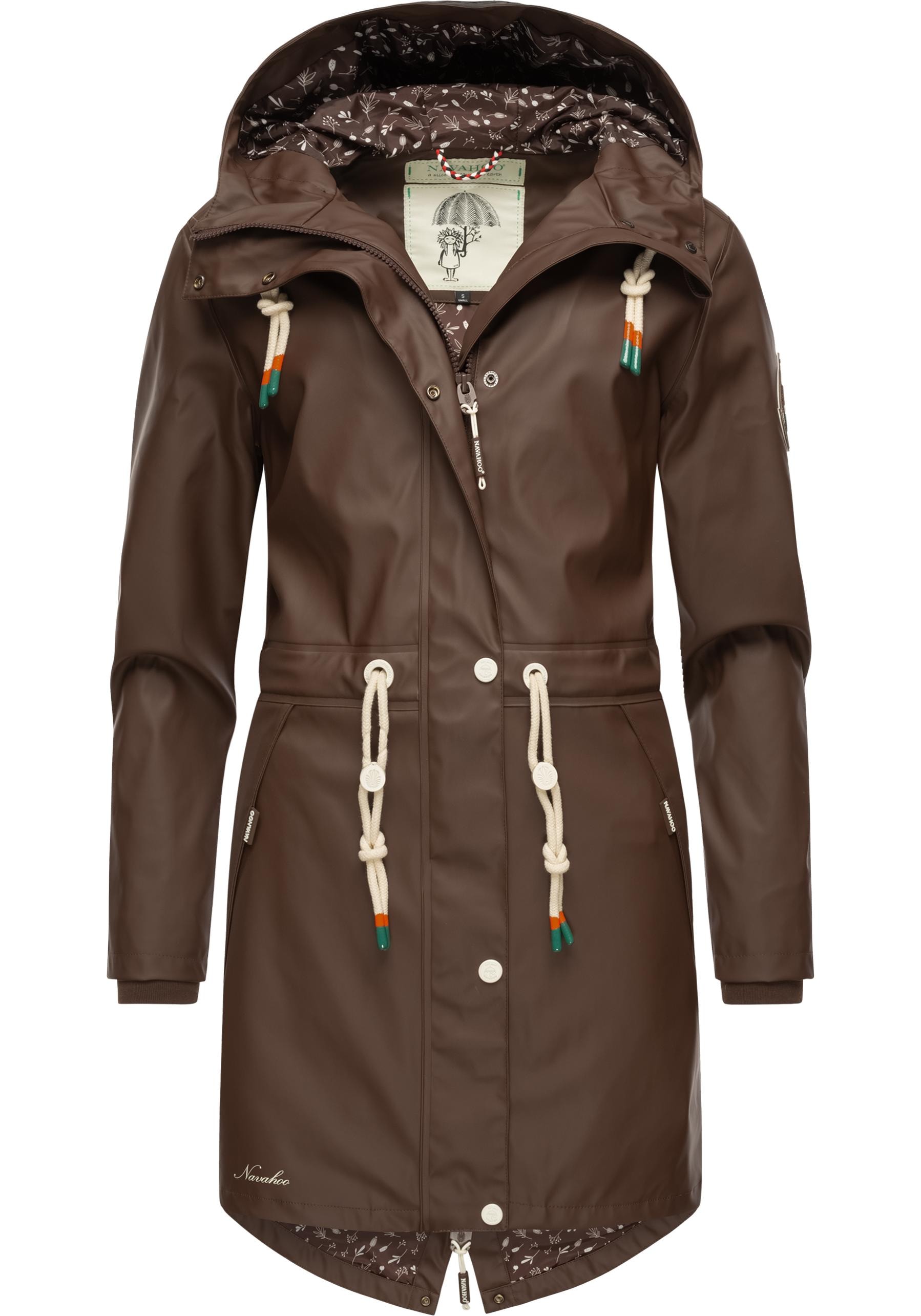 Navahoo Regenjacke "Tropical Stormoo" mitKapuze Wasserdichter Damen Outdoor günstig online kaufen