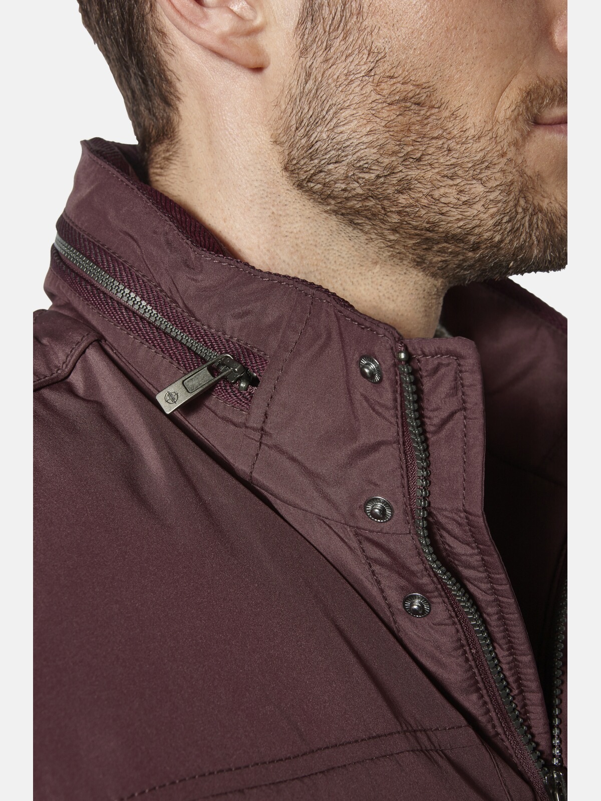 Outdoorjacke BABISTA "Jacke PELIANO", Herren, Gr. 54, rot (dunkelrot), Obermaterial: 100% Polyester COOLMAX PES(Coolmax)., Jacken Outdoorjacke 3