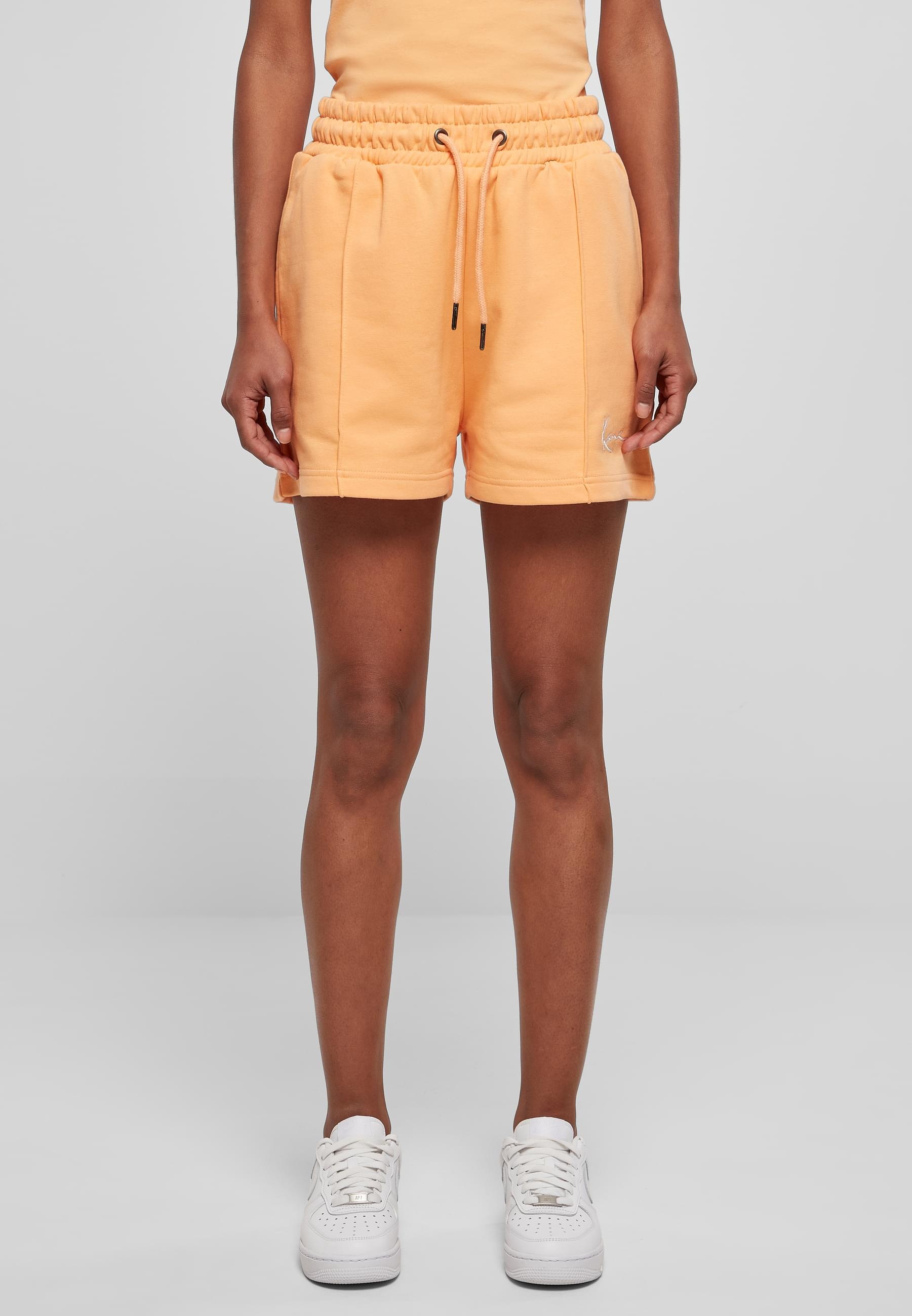 Karl Kani Stoffhose »Karl Kani Damen KW222-053-1 Small Signature Sweat Shorts«, (1 tlg.)