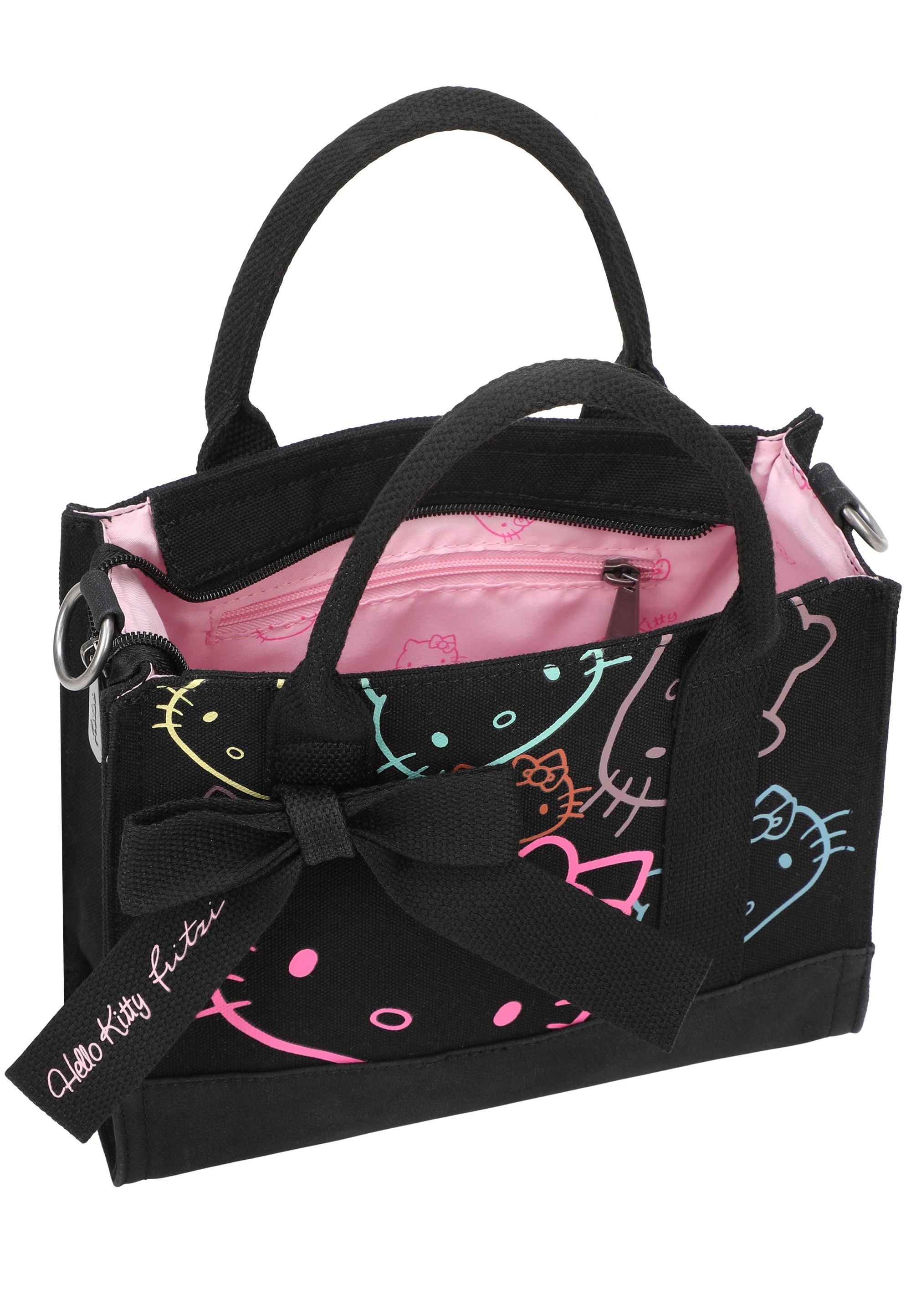 Fritzi aus Preußen Henkeltasche »Izzy09 Limited Outline«, im tollen Hello Kitty-Print