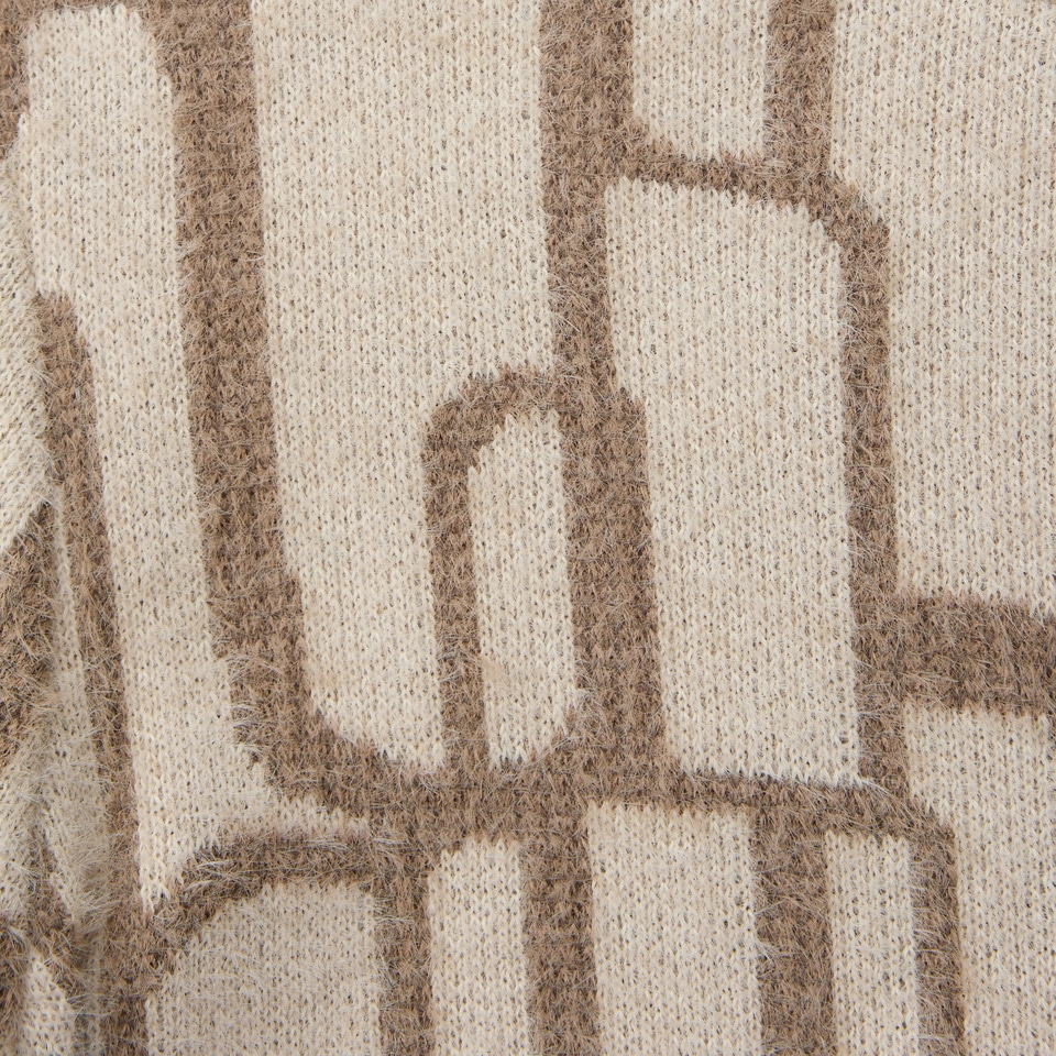 STREET ONE Langarmshirt mit grafischem Muster